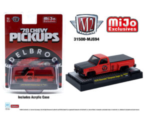 M2 Machines 1978 Chevrolet Cheyenne Super 30 Custom EDELBROCK Red MJS94 25-39