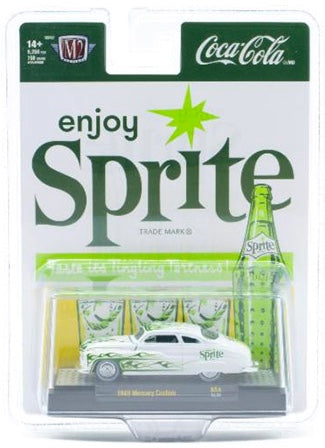 M2 Machines Coca-Cola Enjoy Sprite 1949 Mercury Custom A54 24-61
