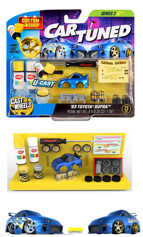 CarTuned Custom Shop Castworks Custom Model Kit Series 2 1993 Toyota Supra