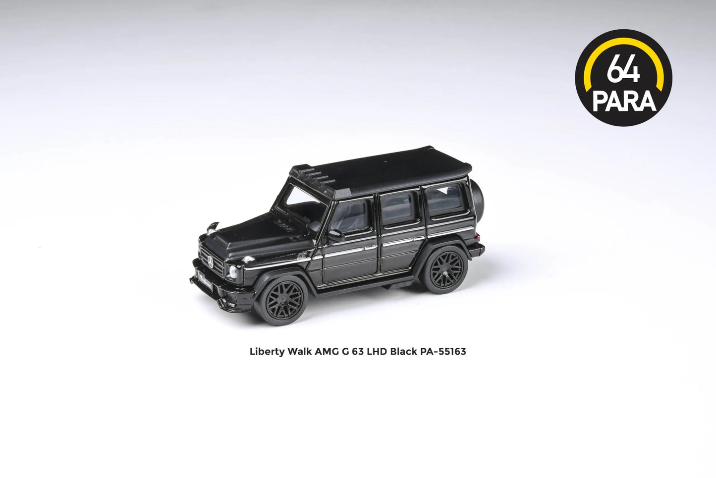Paragon Models PARA64 1:64 Liberty Walk Mercedes-AMG G63 Black LBWK