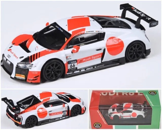 Paragon Models PARA64 1:64 2015 Audi R8 LMS 2018 10hr of Suzuka P4 WRT #66