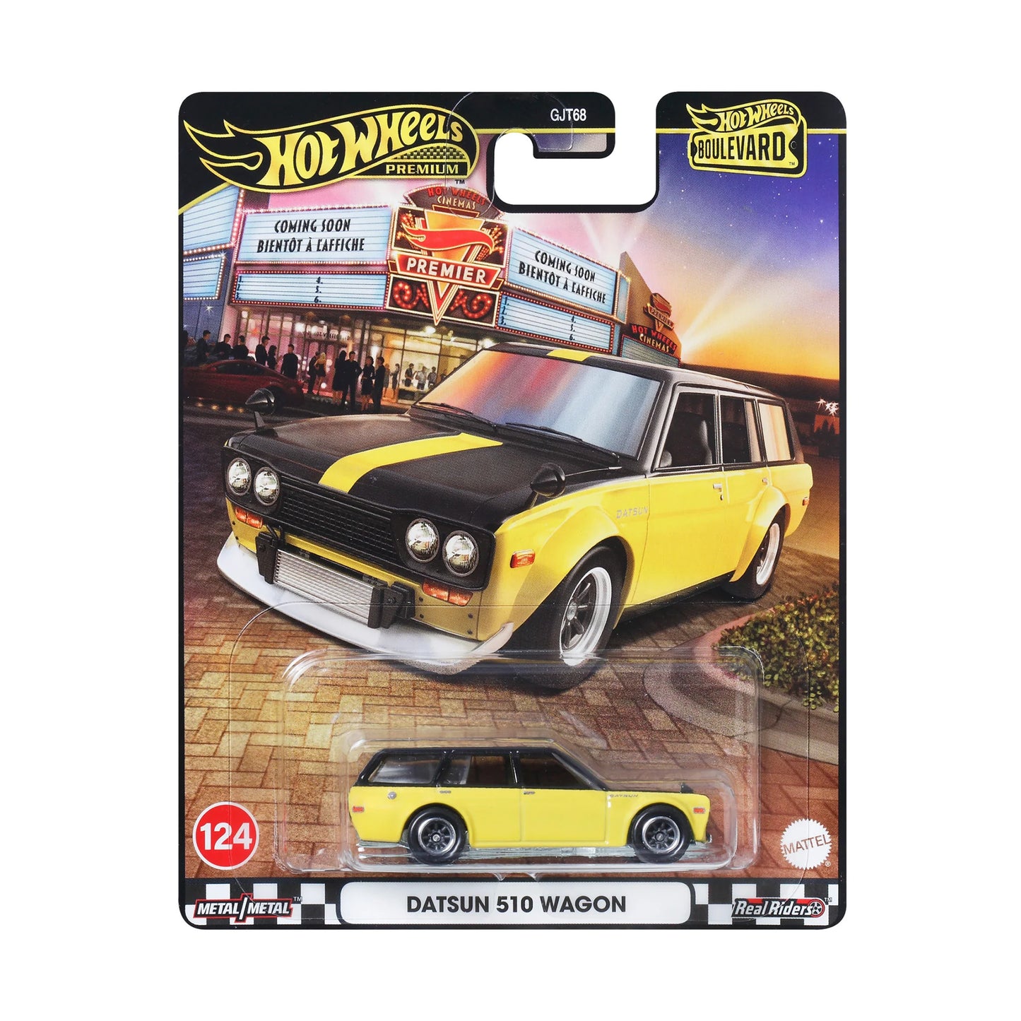 Hot Wheels Premium Boulevard 2025 Datsun 510 Wagon # 124