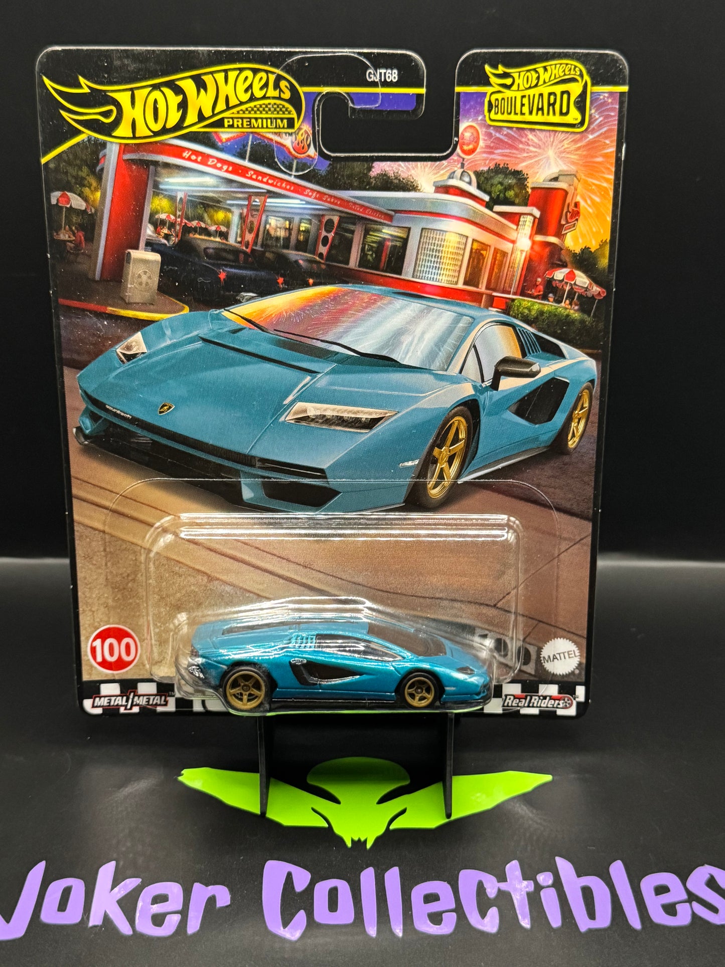 Hot Wheels Premium Boulevard Lamborghini Countach LPI 800-4 # 100