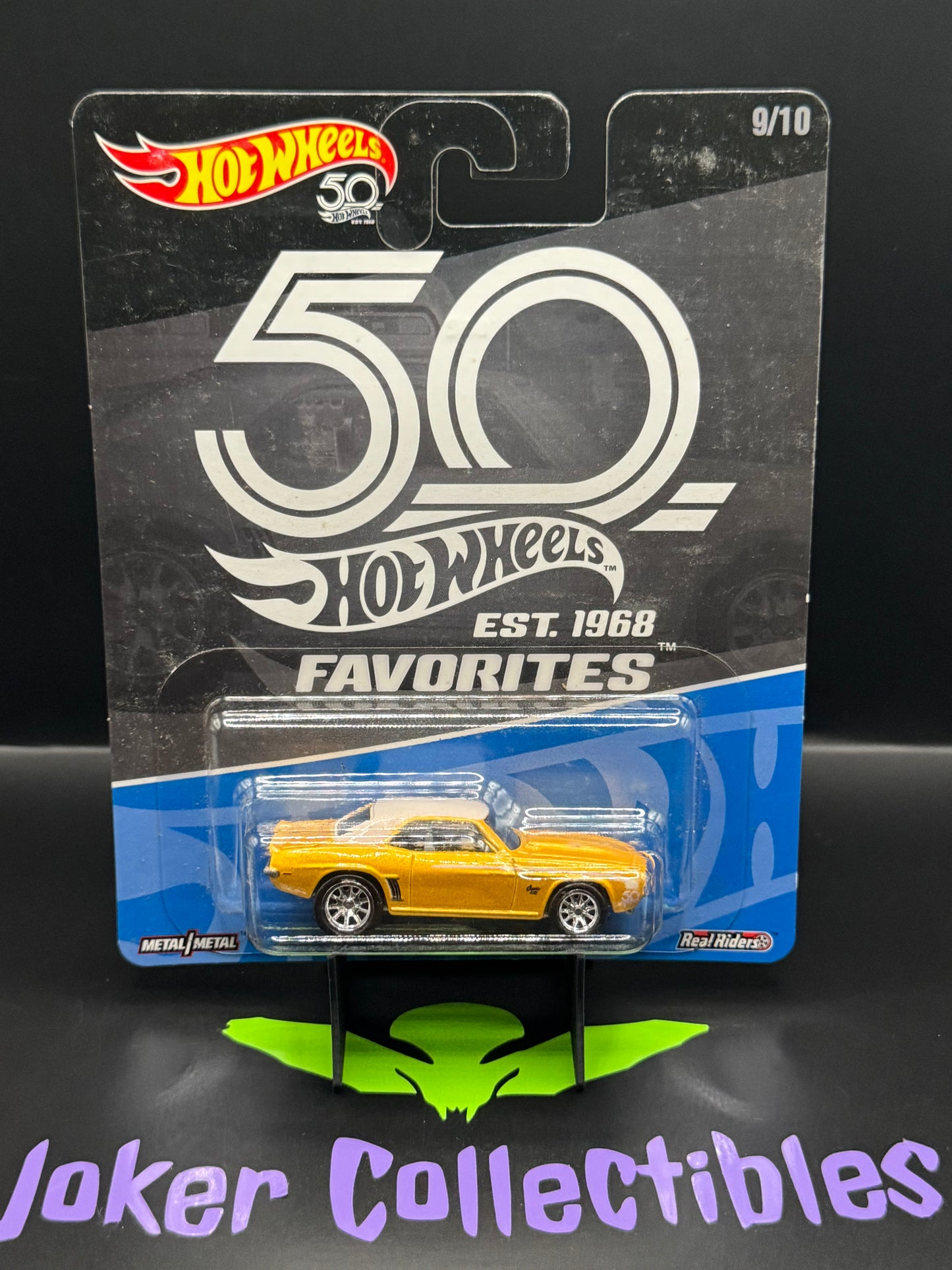 Hot Wheels Premium 50th Anniversary 50 Favorites '69 Camaro # 9/10