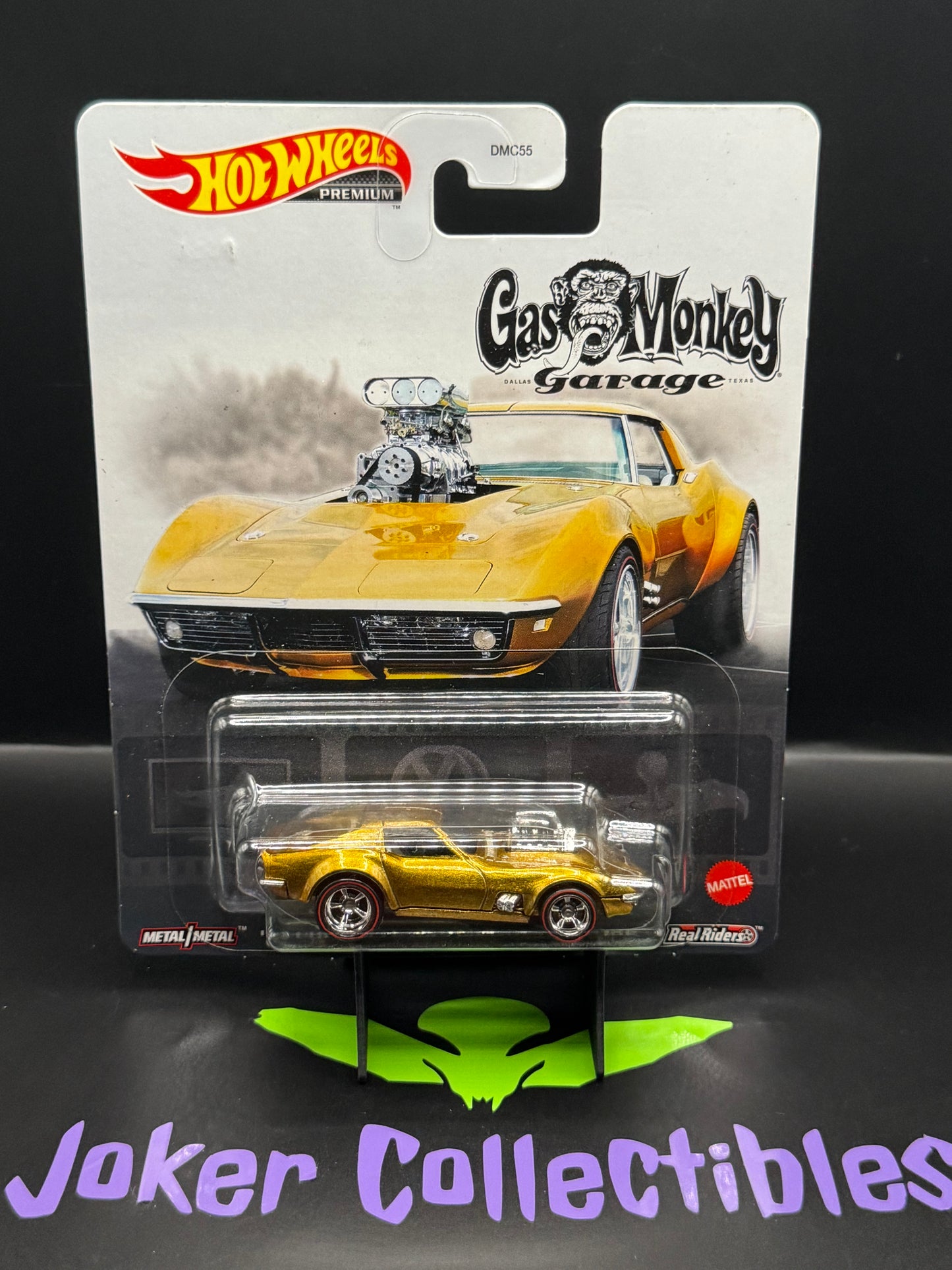 Hot Wheels Premium Replica Entertainment 2021 '68 Corvette Gas Monkey Garage