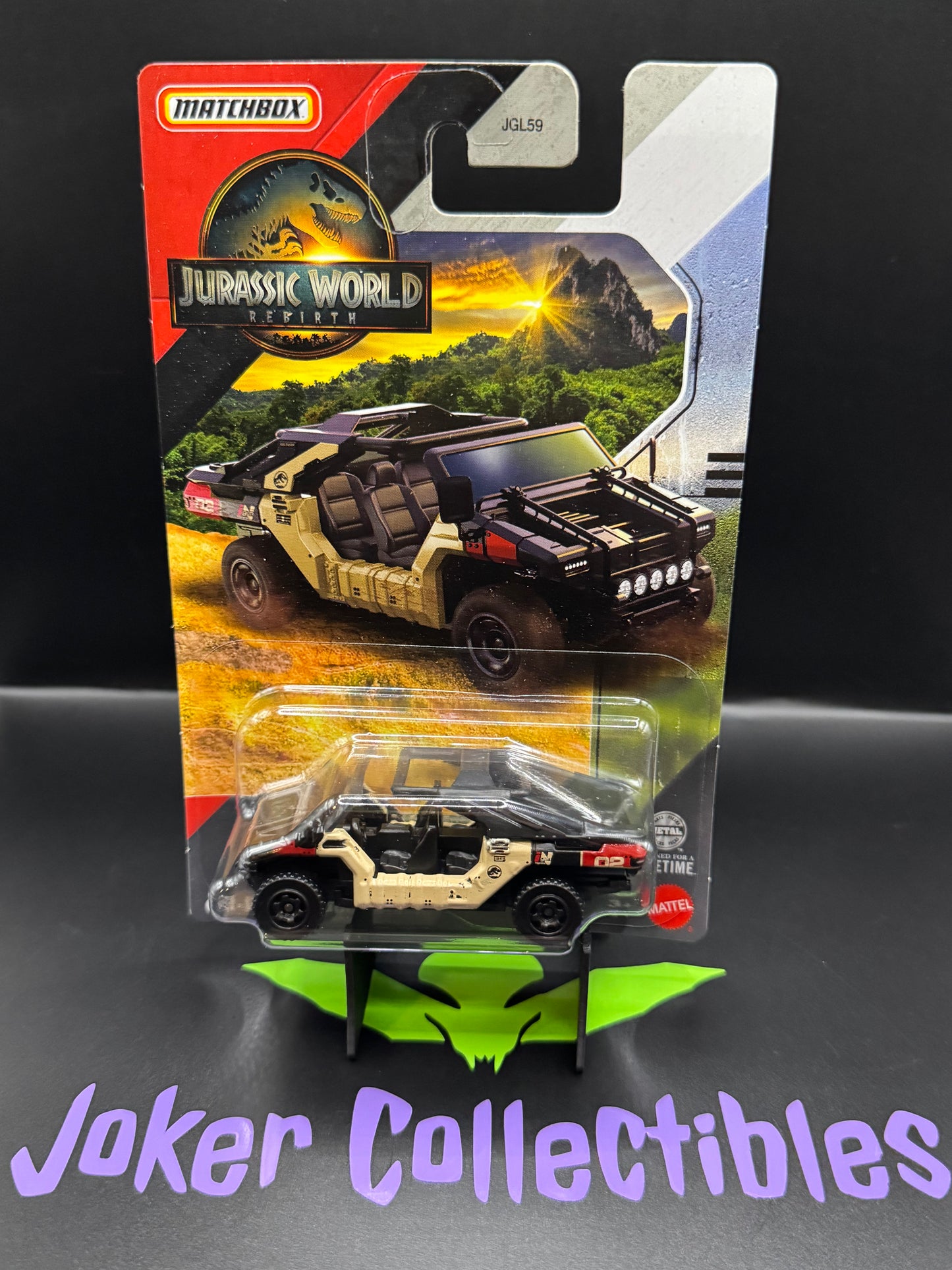 Matchbox 2025 Jurassic World Rebirth Off-Road InGen Vehicle