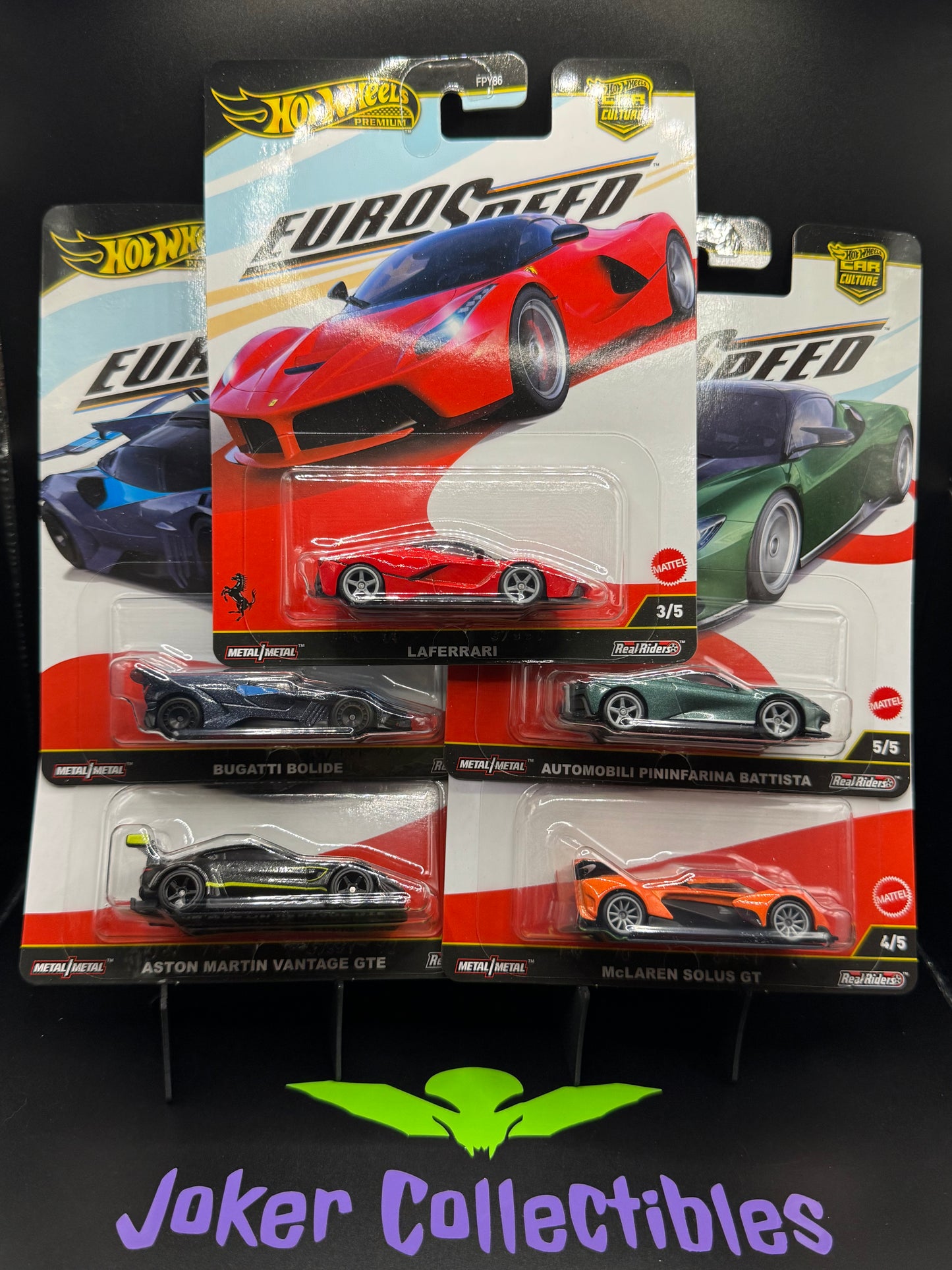 Hot Wheels Premium Car Culture 2025 Euro Speed Set of 5 FPY86-961L