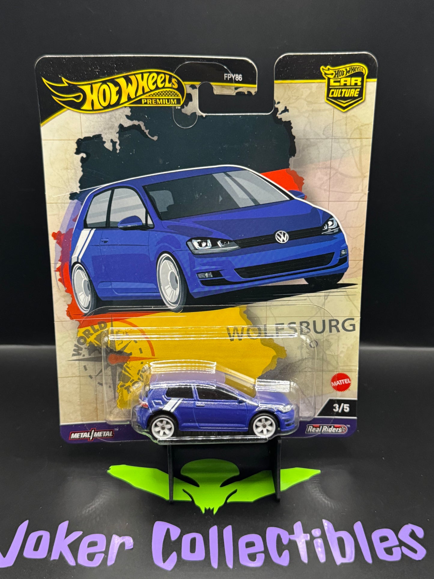 Hot Wheels Premium Car Culture World Tour Volkswagen Golf MK7 # 3/5