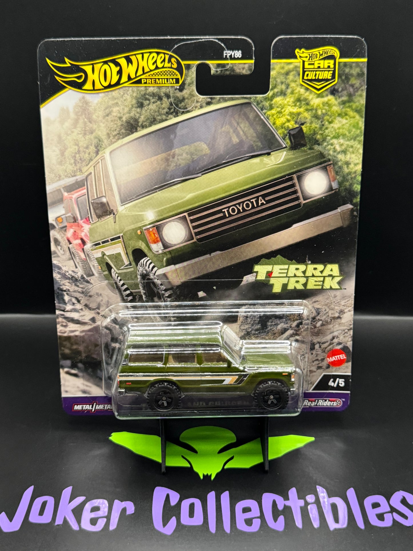 Hot Wheels Premium Car Culture Terra Trek Toyota Land Cruiser FJ60 # 4/5