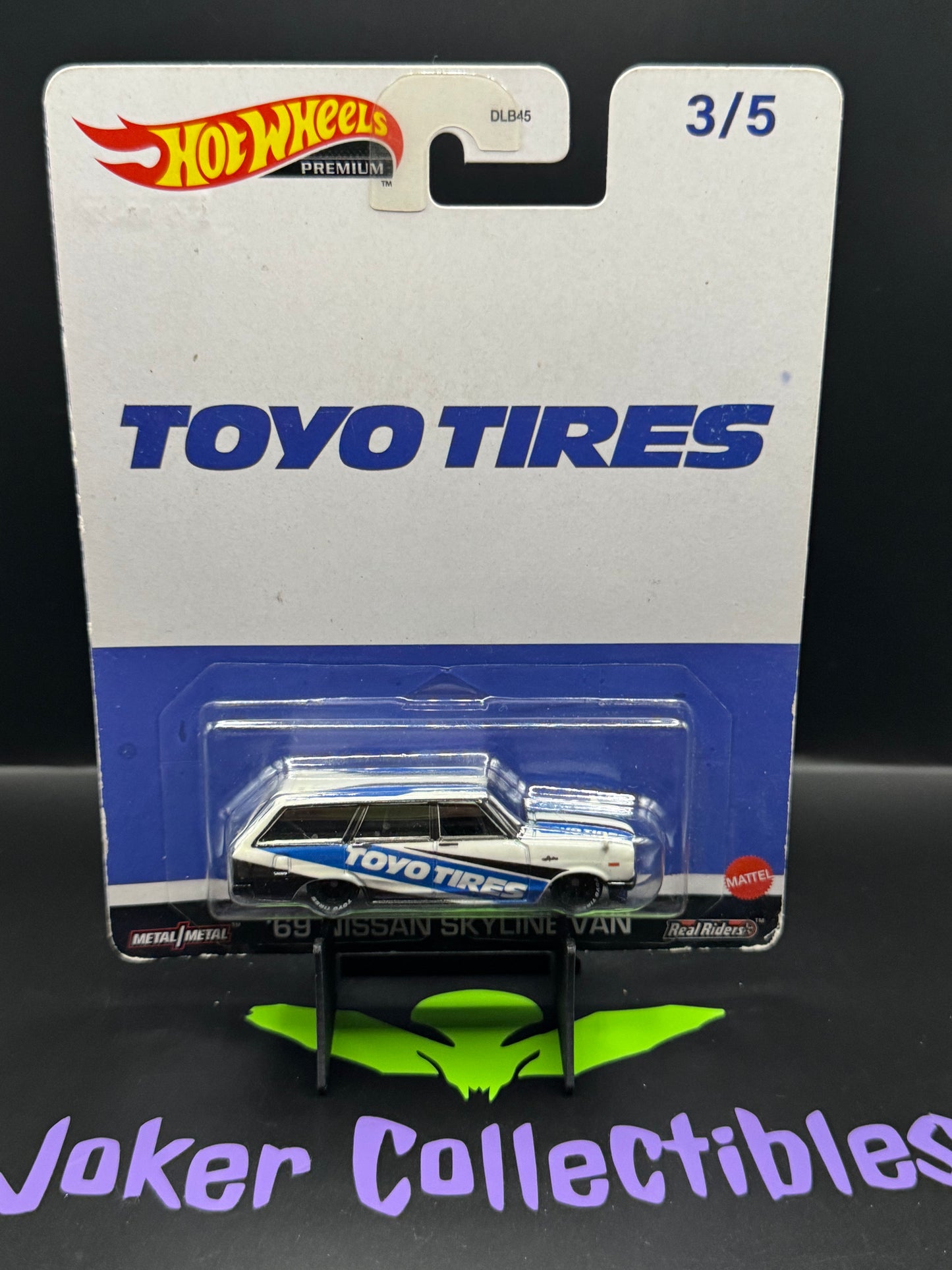 Hot Wheels Premium Pop Culture Speed Shop Toyo Tires '69 Nissan Skyline Van # 3/5