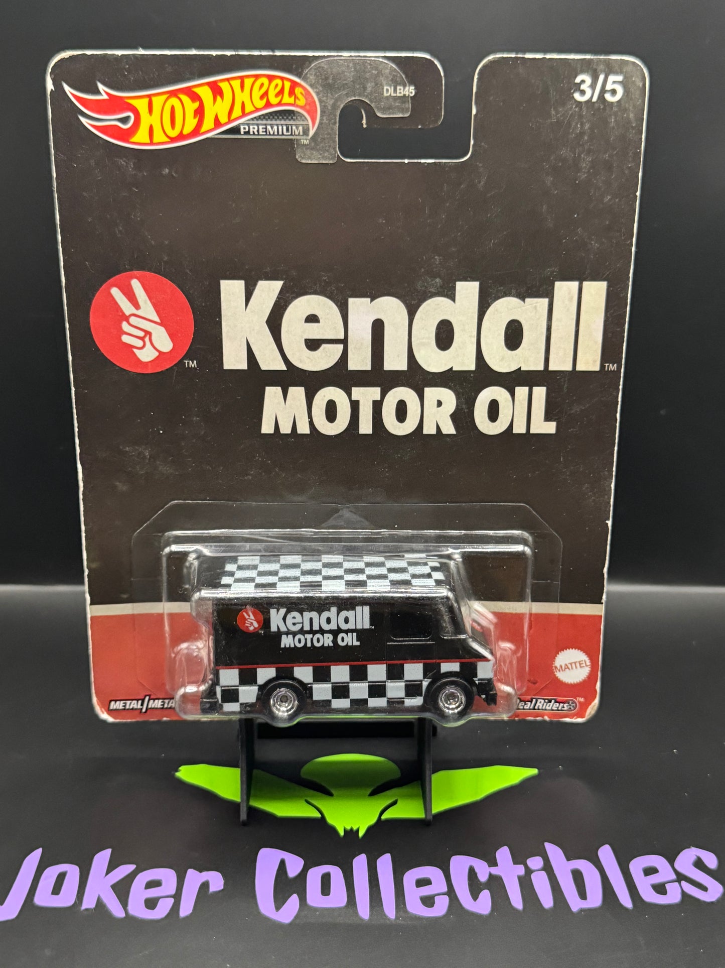 Hot Wheels Premium Pop Culture Vintage Oil Kendall Motor Oil Combat Medic # 3/5
