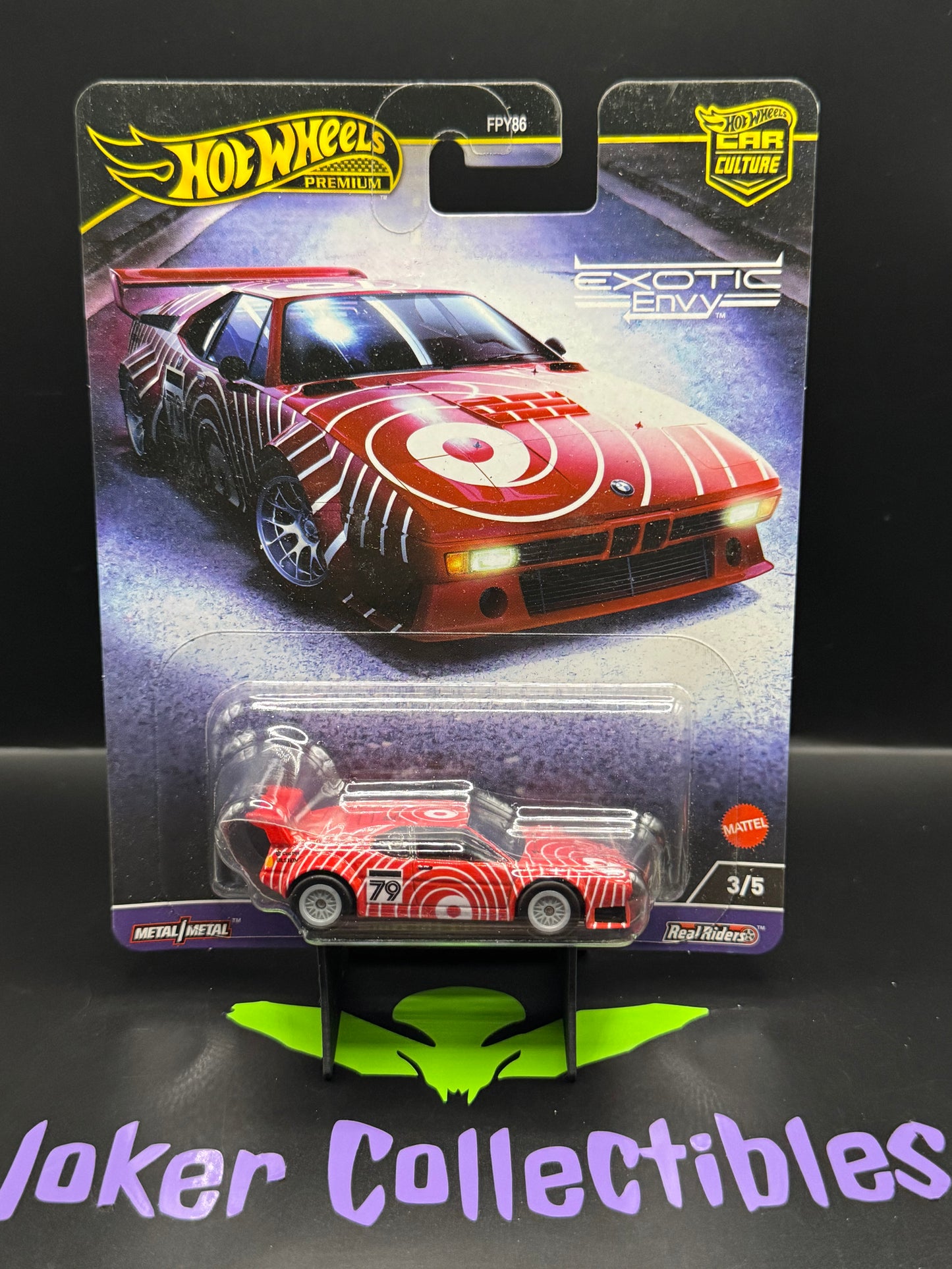 Hot Wheels Premium Car Culture Exotic Envy BMW M1 Procar # 3/5