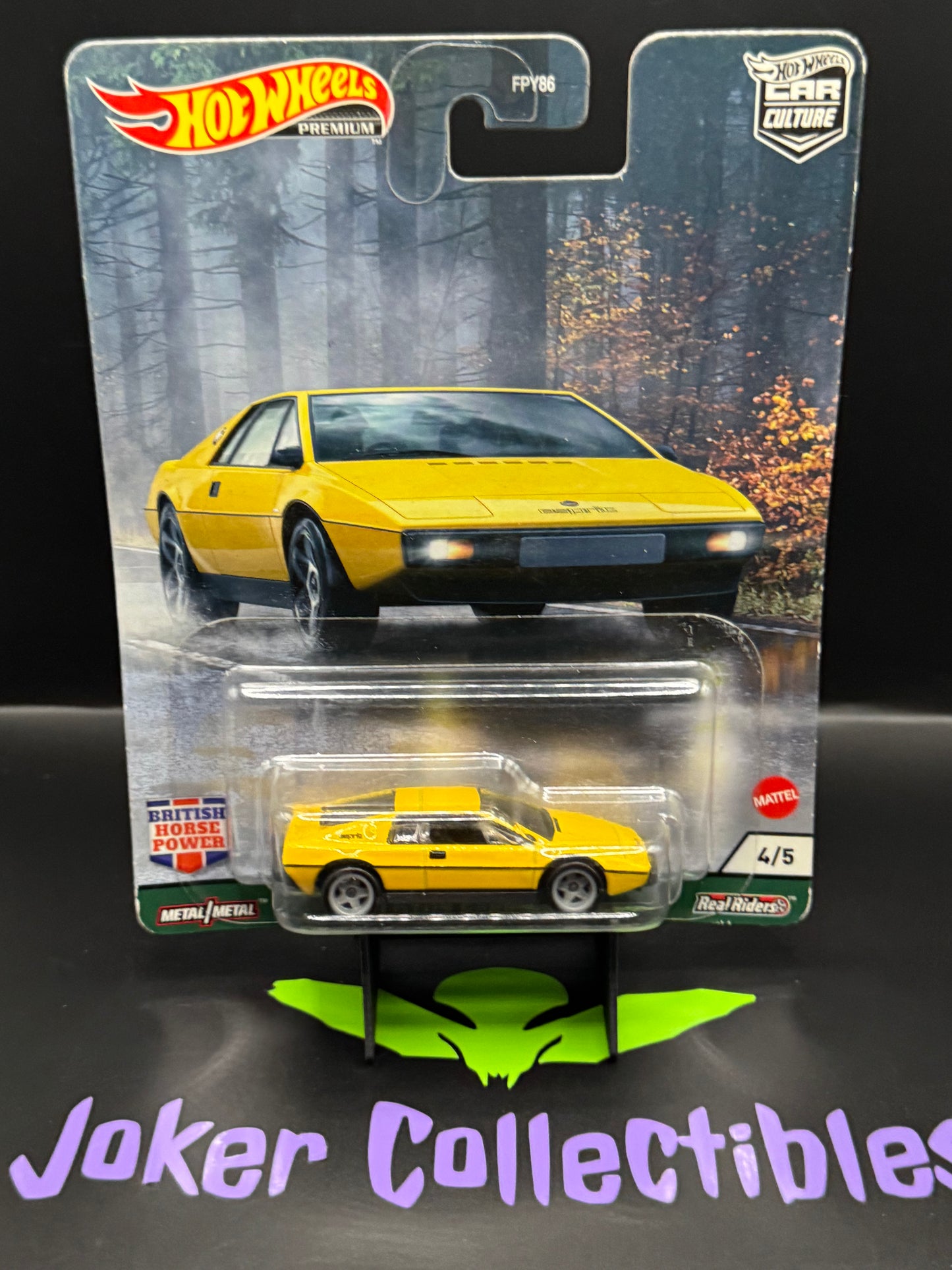 Hot Wheels Premium Car Culture British Horse Power Lotus Esprit # 4/5