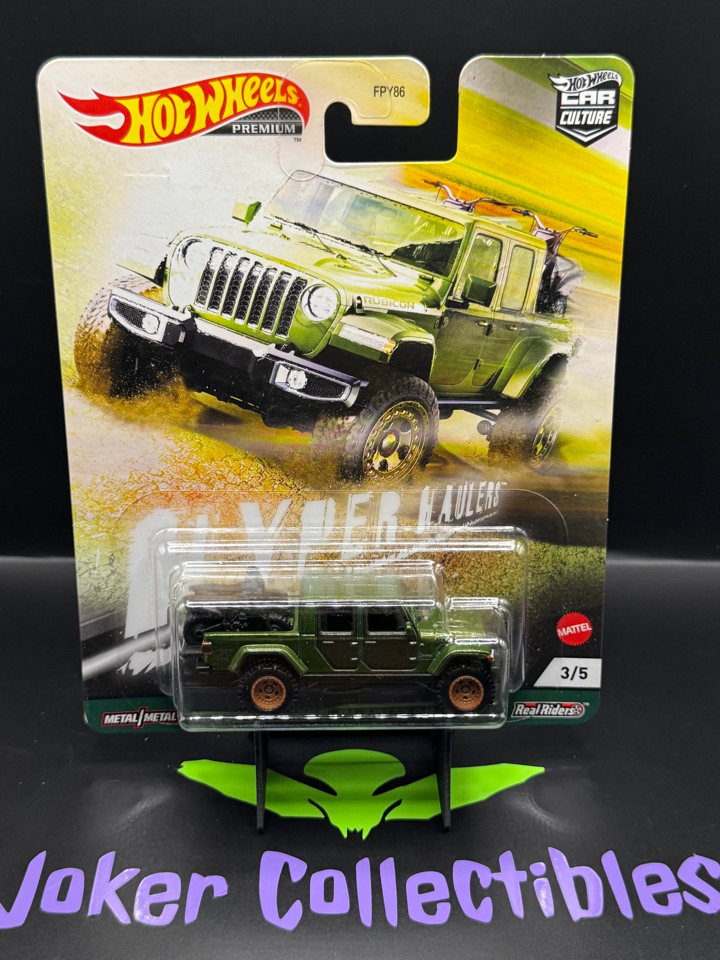 Hot Wheels Premium Car Culture Hyper Haulers '20 Jeep Gladiator # 3/5