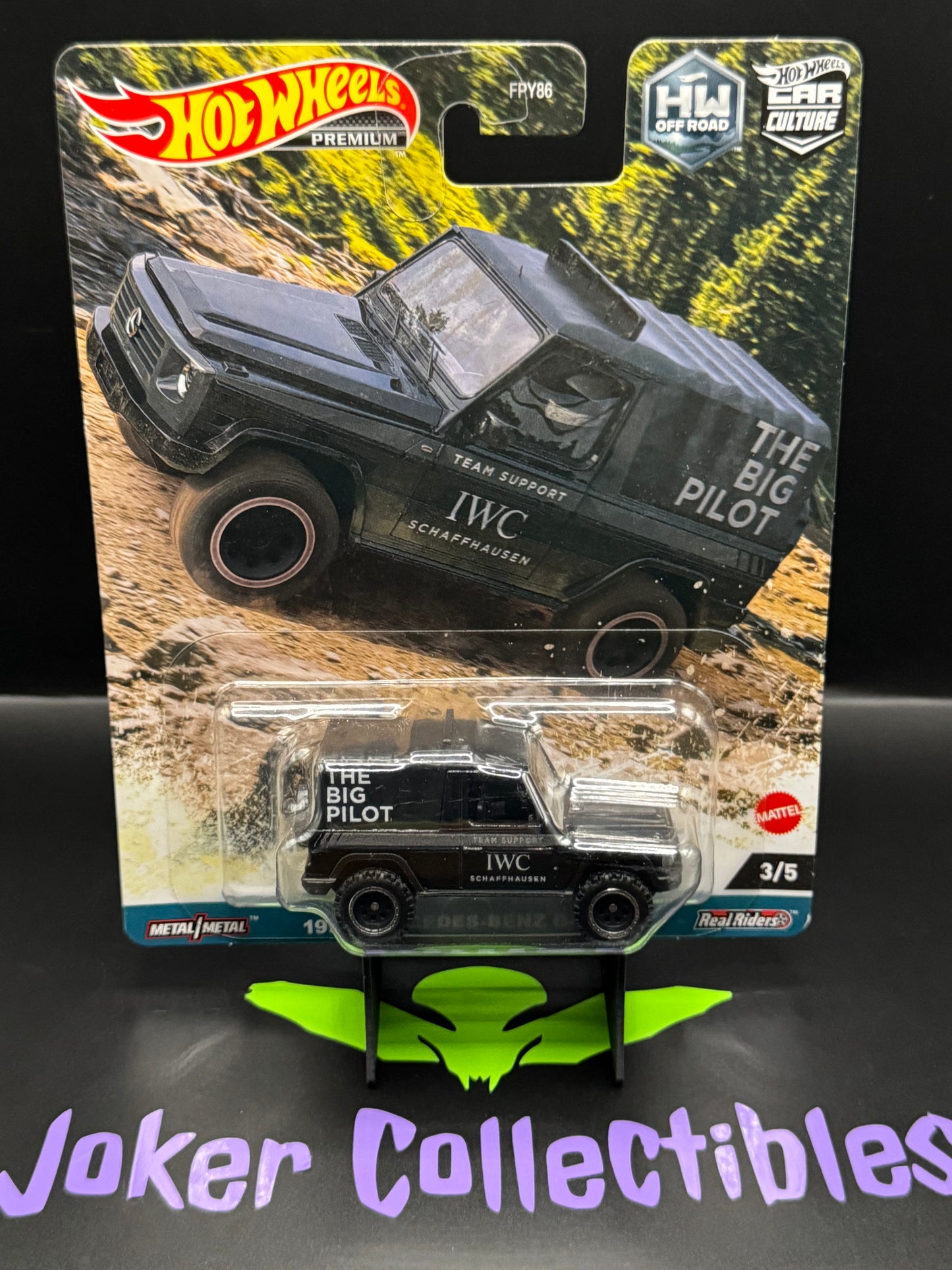 Hot Wheels Premium Car Culture HW Off Road 1993 Mercedes-Benz G-Class # 3/5