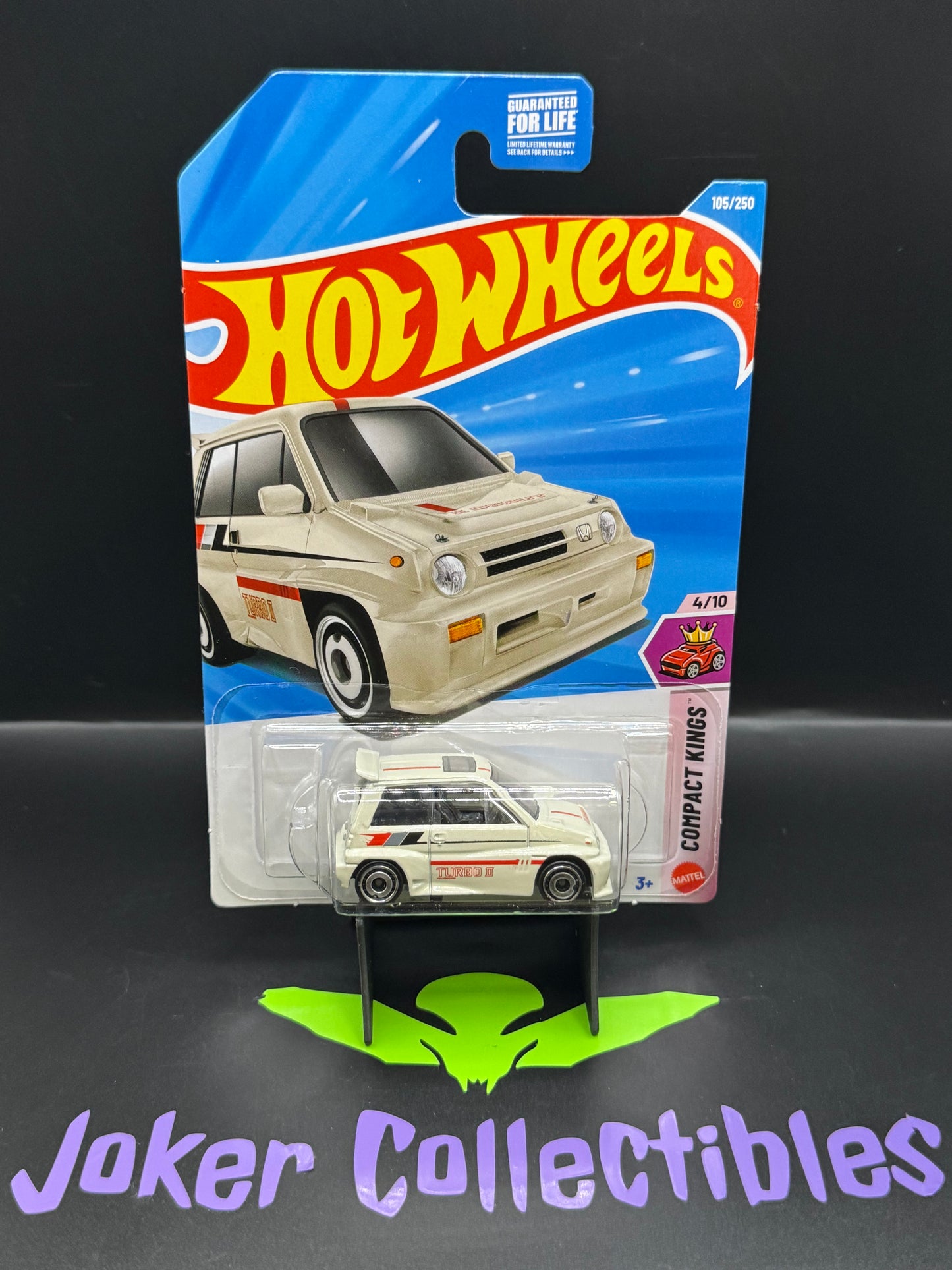 Hot Wheels 2026 Cream '85 Honda City Turbo II 105/250 Compact Kings 4/10 N Case