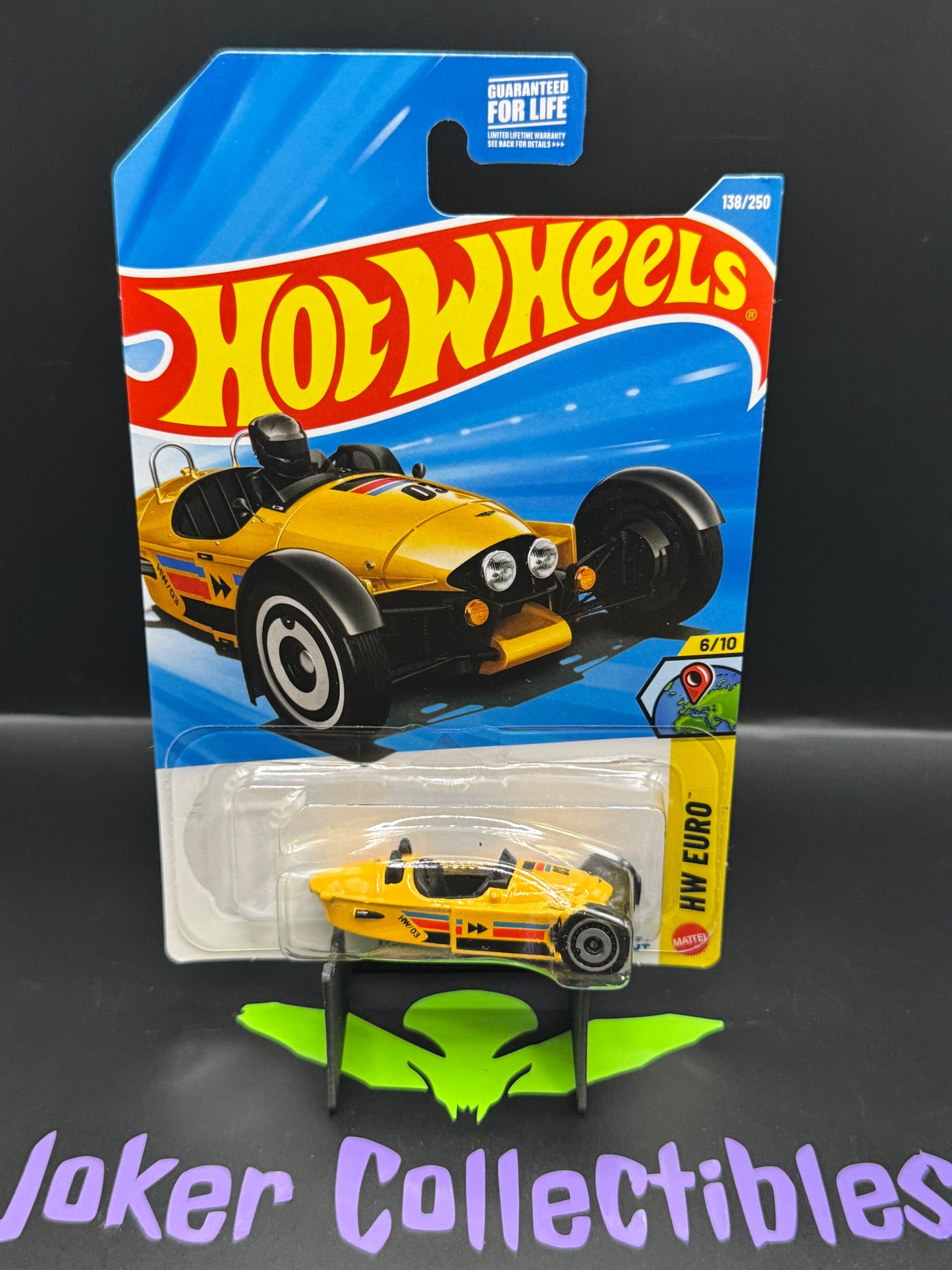 Hot Wheels 2026 Yellow Morgan Super 3 138/250 HW Euro 6/10 N Case