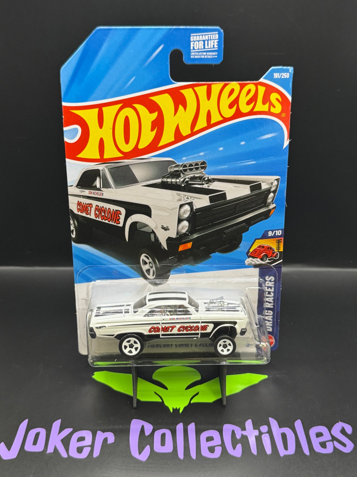Hot Wheels 2026 White '65 Mercury Comet Cyclone 191/250 Drag Racers 9/10 N Case