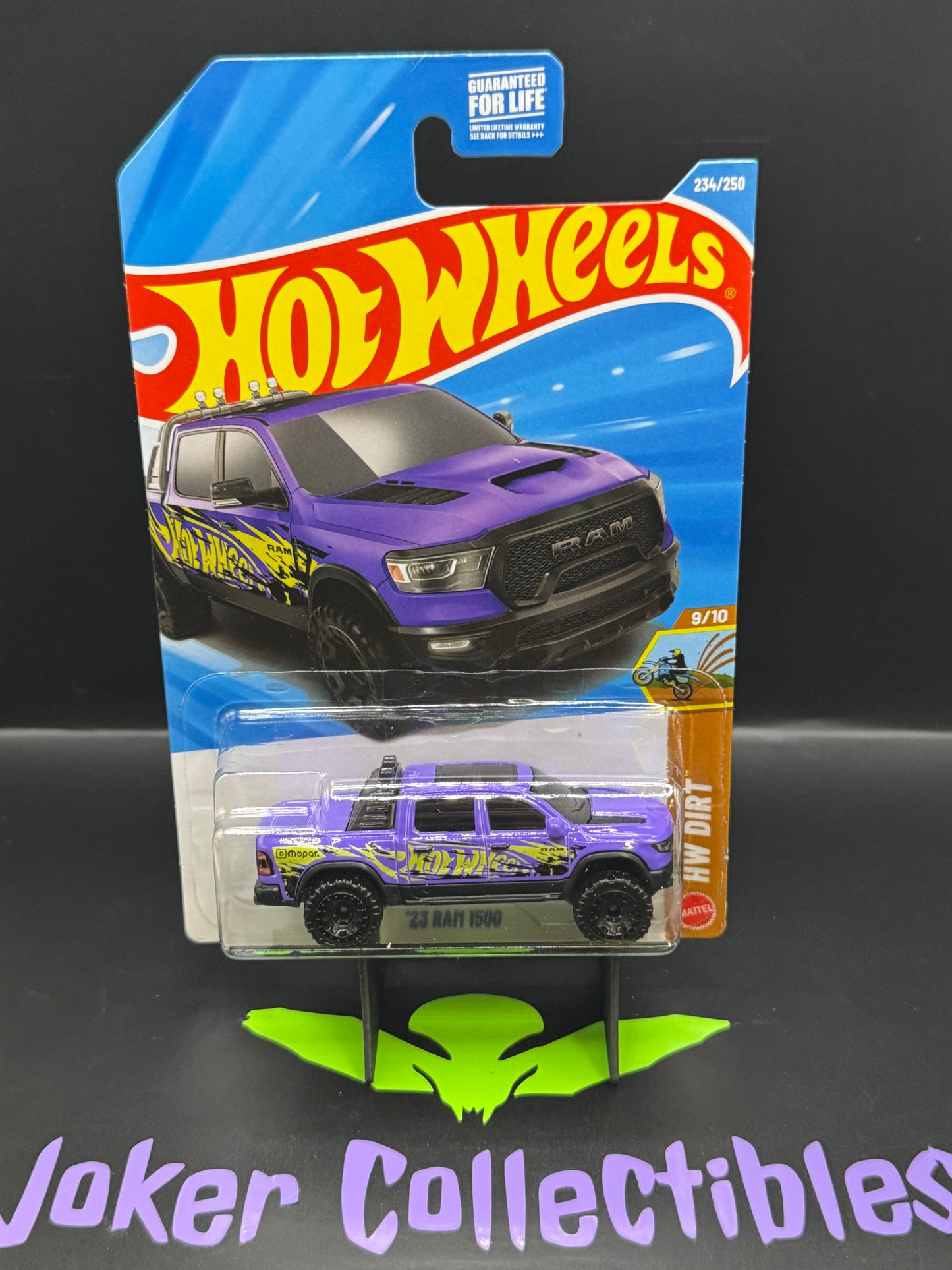 Hot Wheels 2026 Purple '23 Ram 1500 234/250 HW Dirt 9/10 N Case