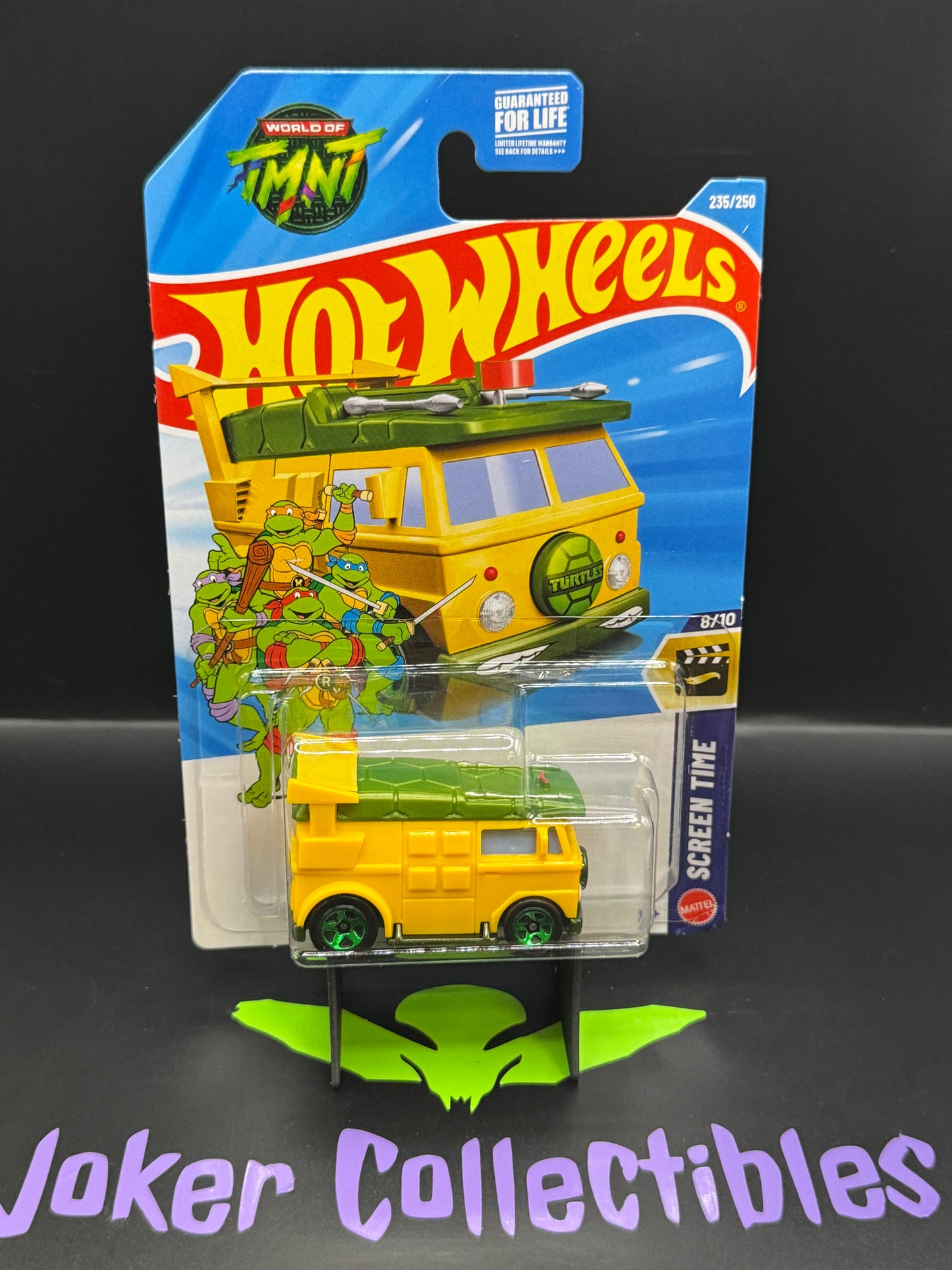 Hot Wheels 2026 World of TMNT Party Wagon 235/250 Screen Time 8/10 N Case