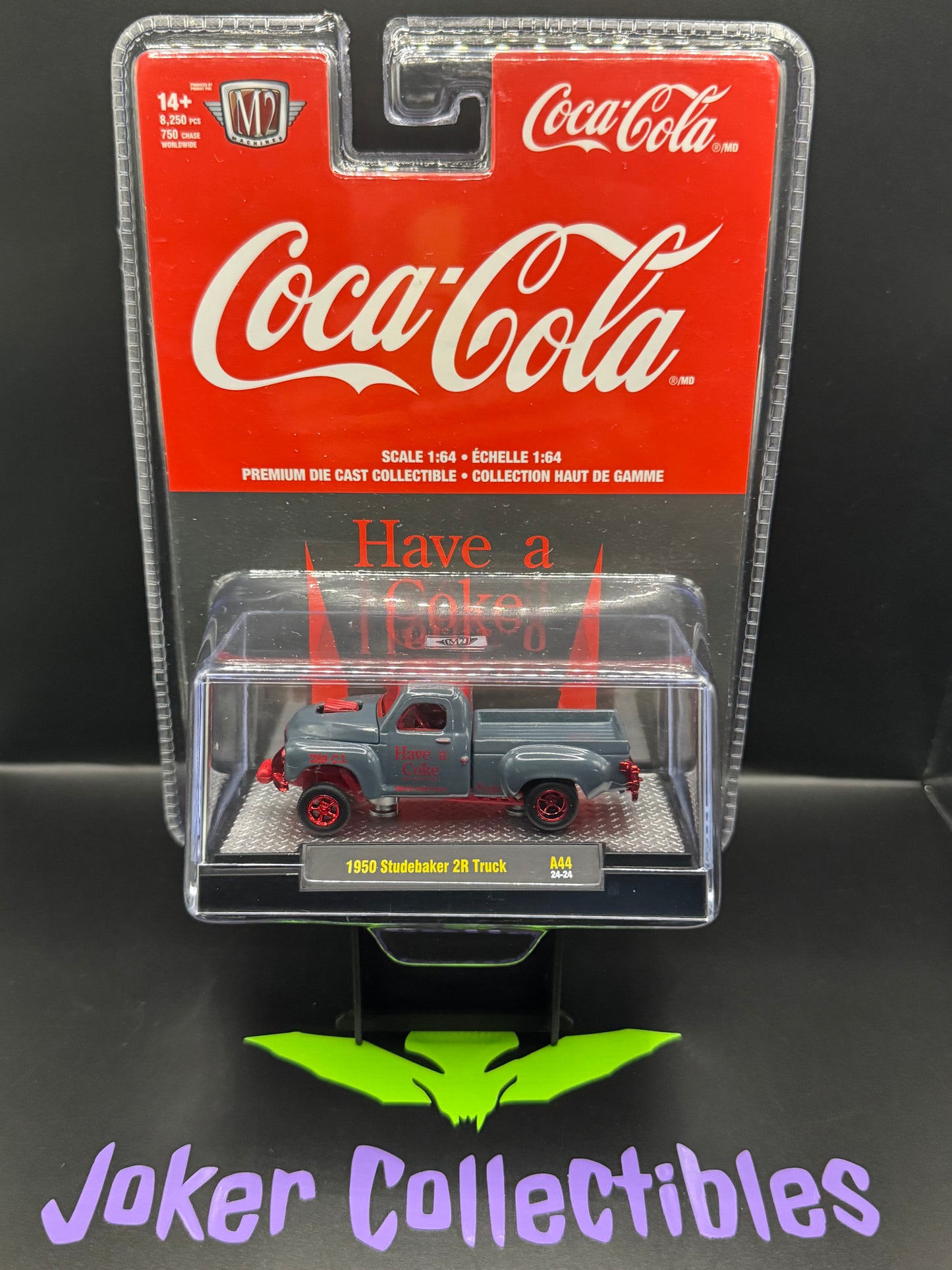 M2 Machines Coca-Cola Chase 1950 Studebaker 2R Truck A44 24-24