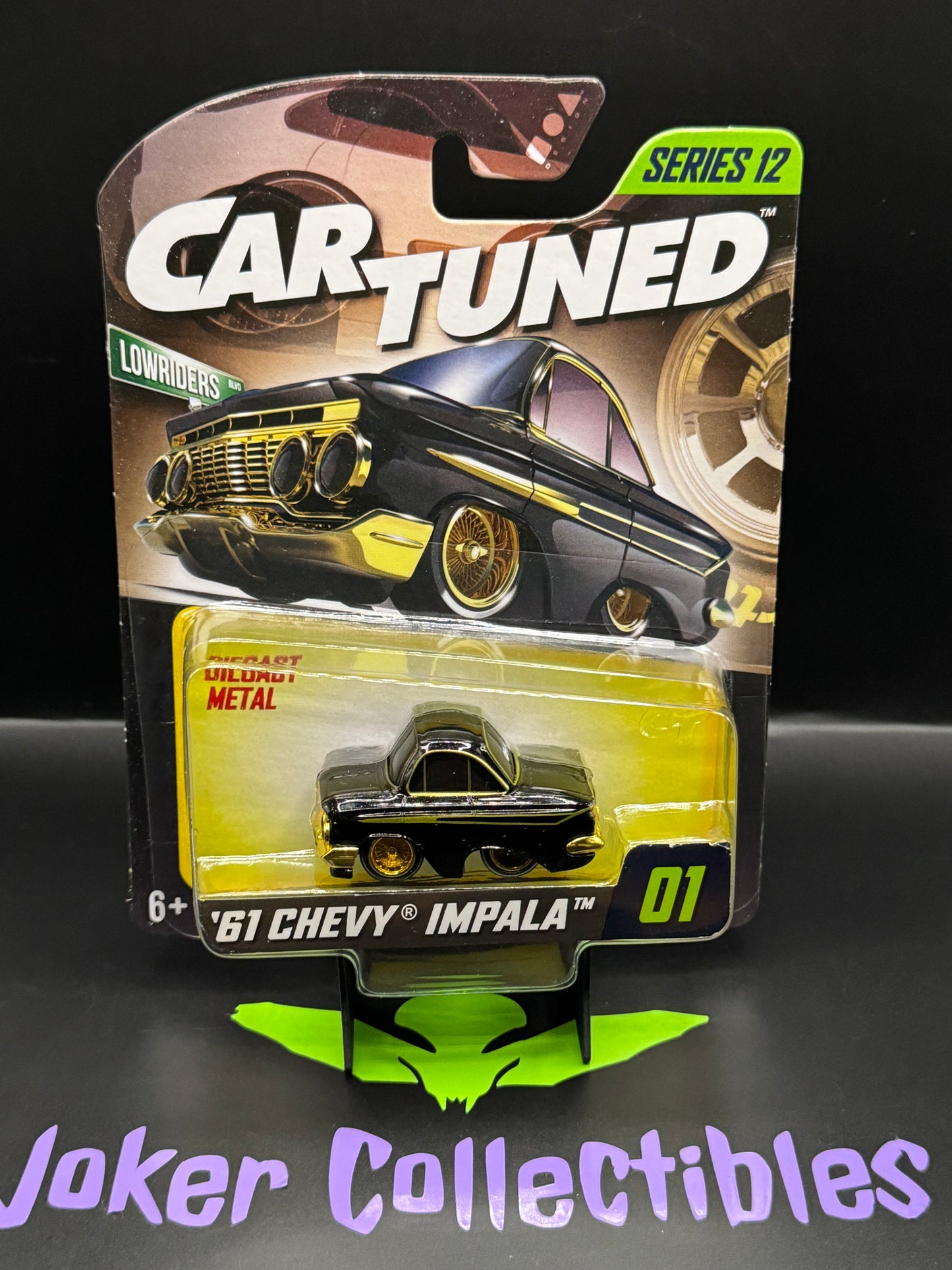 CarTuned Series 12 Mainline '61 Chevy Impala Lowriders # 01 Car Tuned