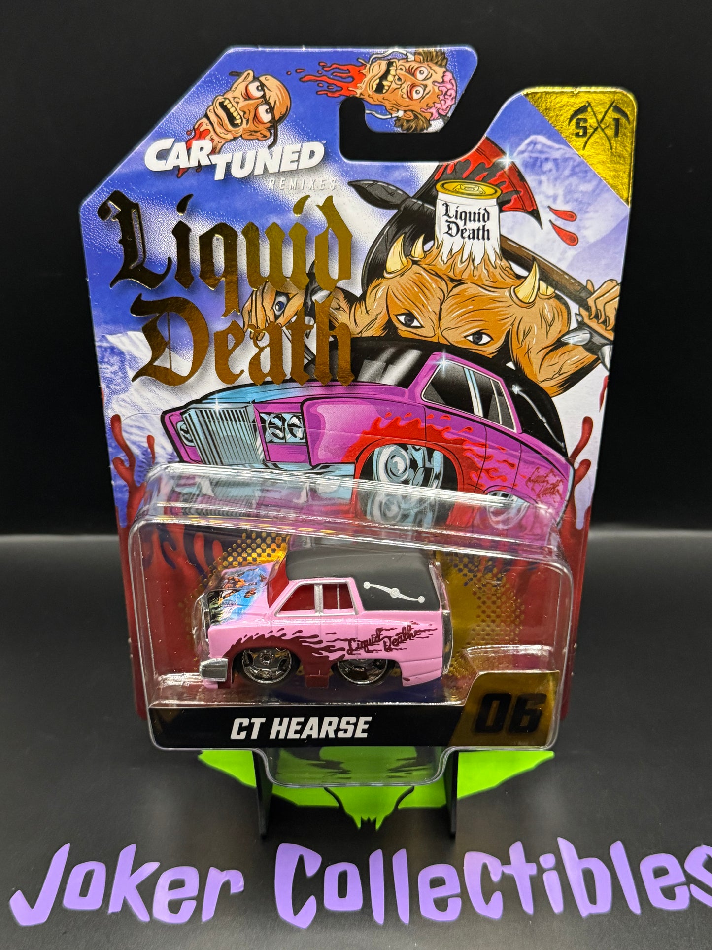 CarTuned Series 1 Liquid Death CT Hearse # 06 Car Tuned