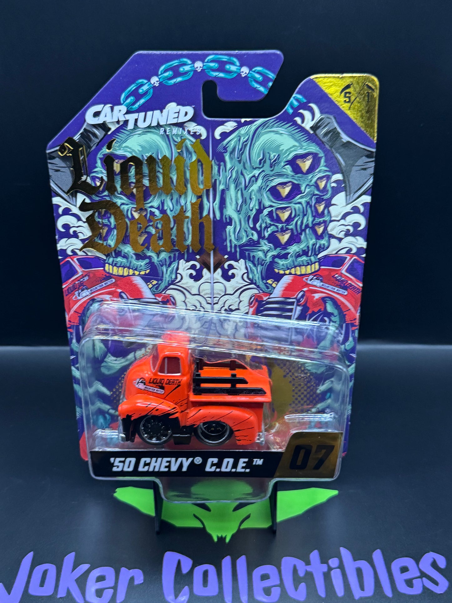 CarTuned Series 1 Liquid Death '50 Chevy C.O.E. # 07 Car Tuned