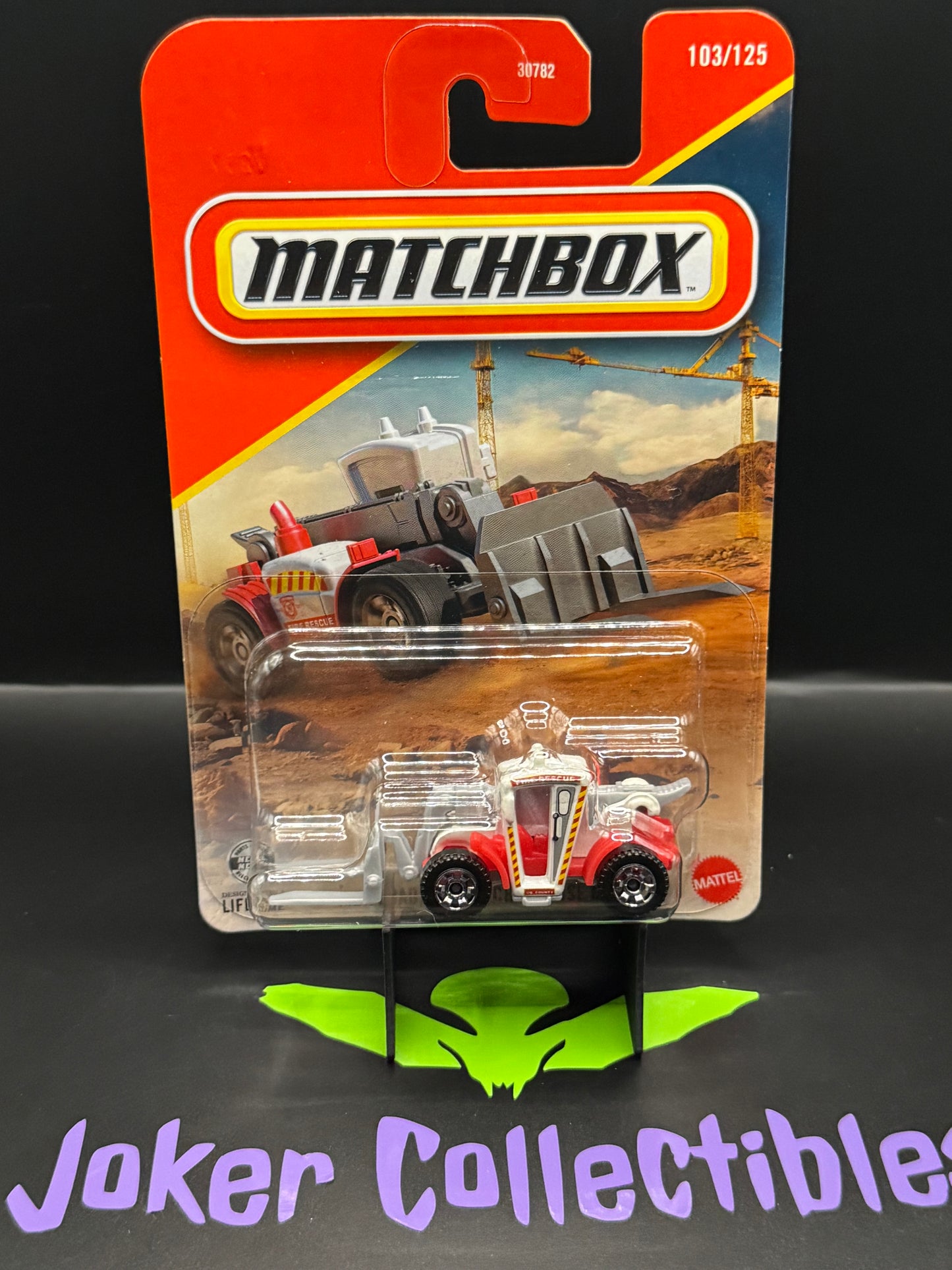 Matchbox 2026 White & Red MBX Load Lifter # 103/125