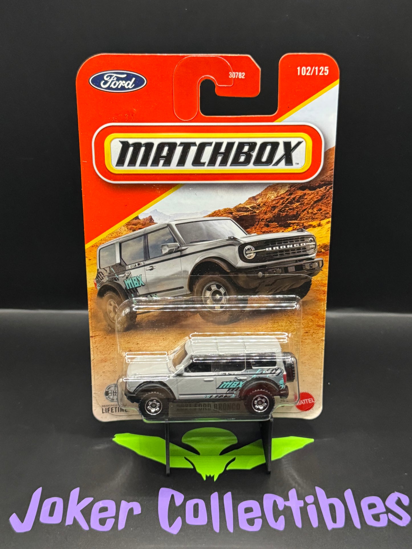 Matchbox 2026 Gray 2021 Ford Bronco # 102/125
