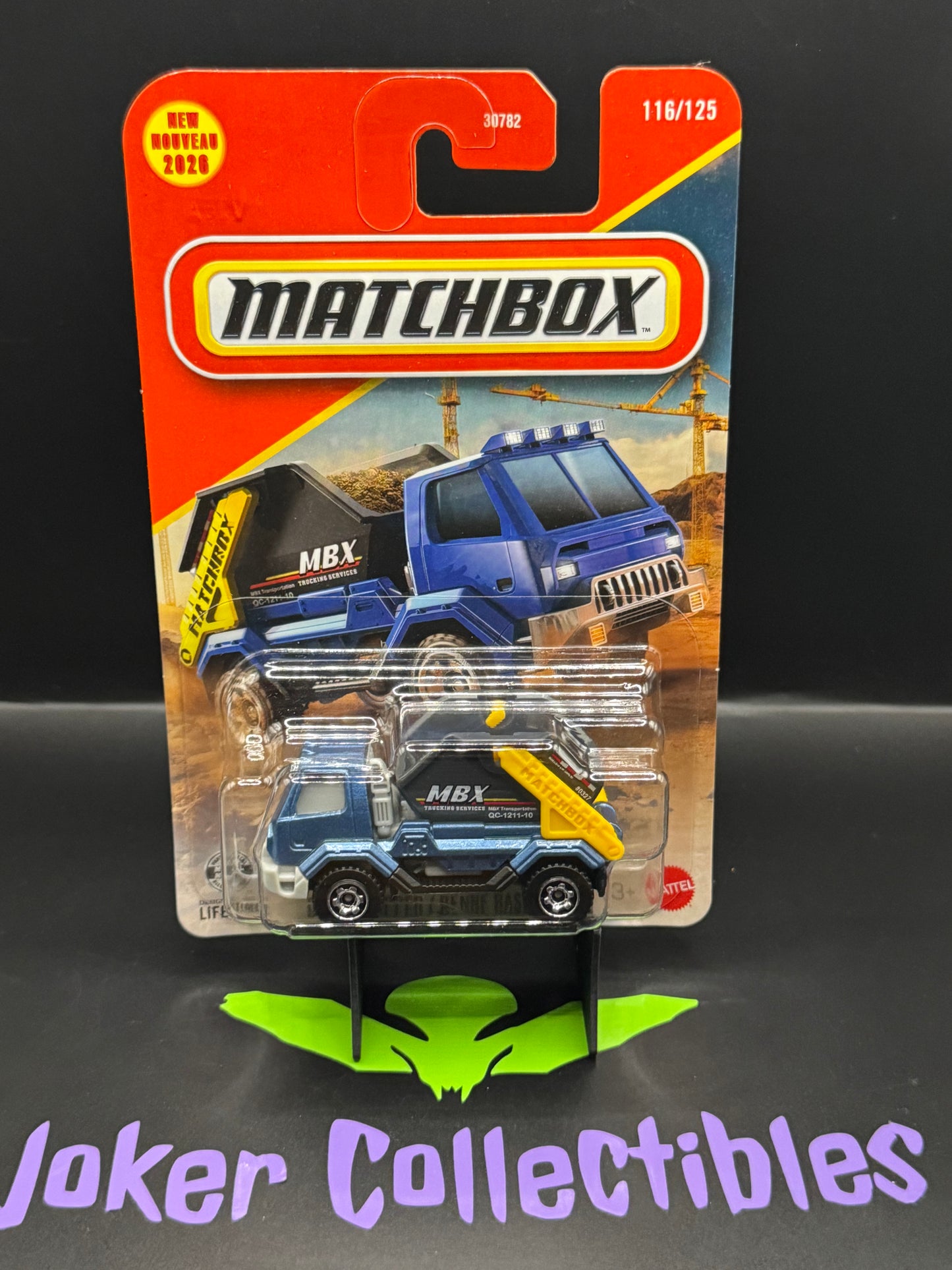 Matchbox 2026 Blue Bucket Tipper # 116/125