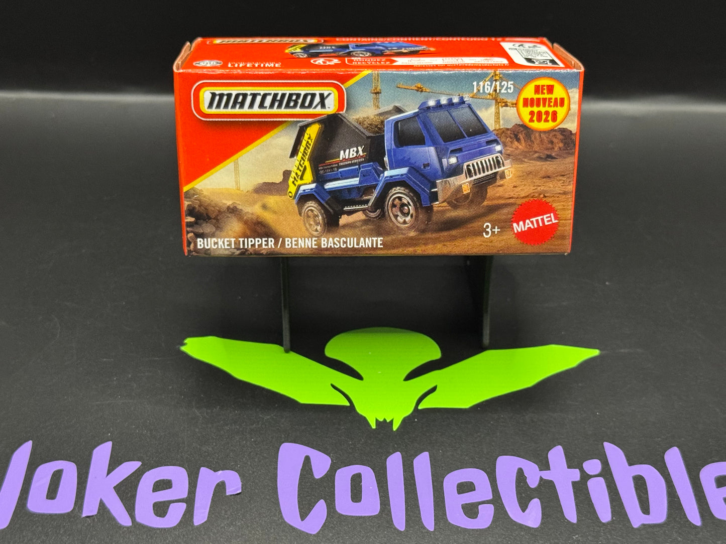 Matchbox Power Grabs 2026 Blue Bucket Tipper # 116/125