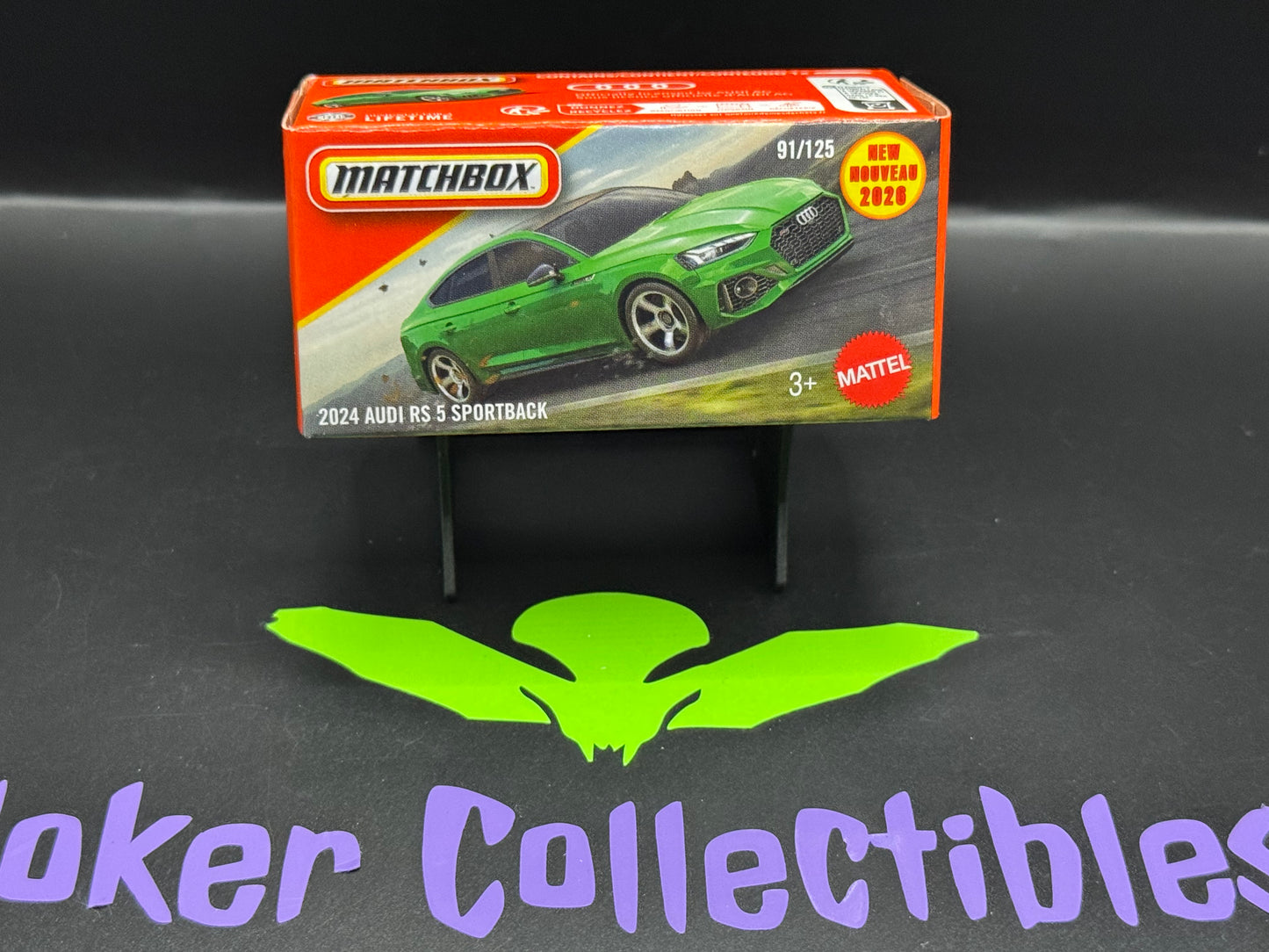Matchbox Power Grabs 2026 Green 2024 Audi RS 5 Sportback # 91/125