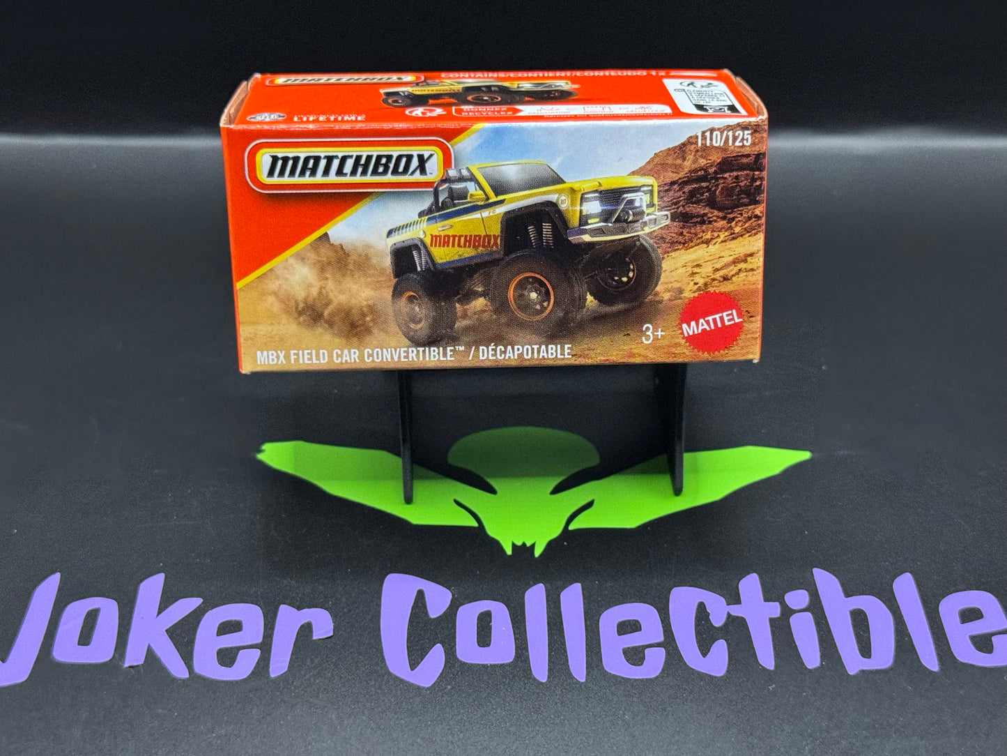 Matchbox Power Grabs 2026 Yellow MBX Field Car Convertible # 110/125