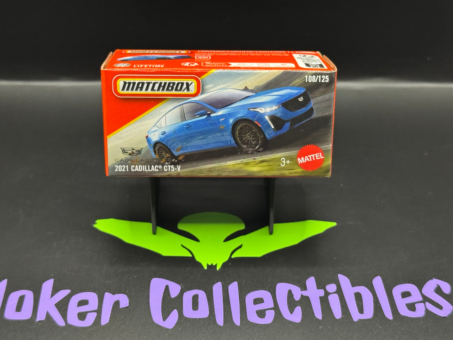 Matchbox Power Grabs 2026 Blue 2021 Cadillac CT5-V # 108/125