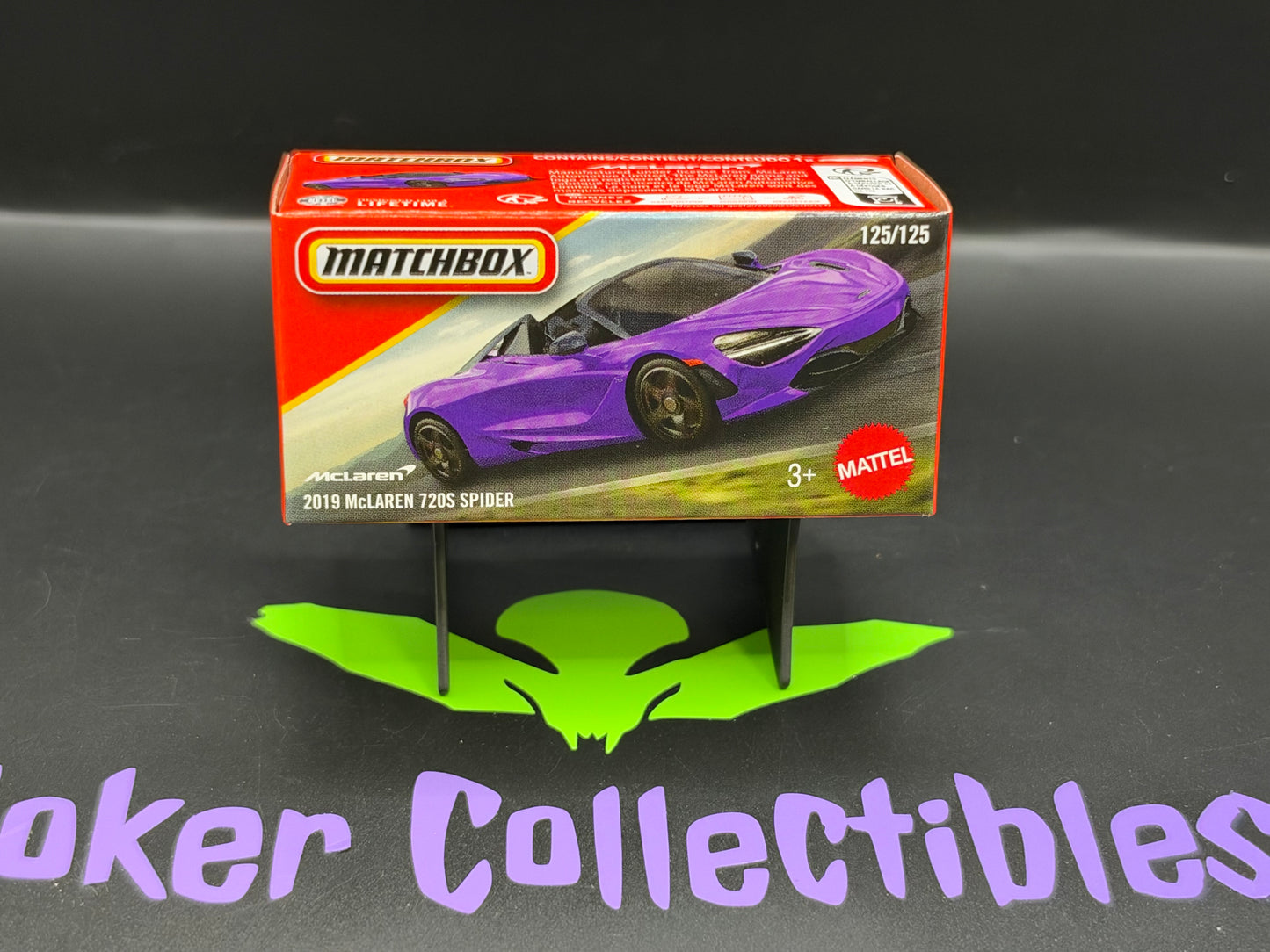Matchbox Power Grabs 2026 Purple 2019 McLaren 720S Spider # 125/125