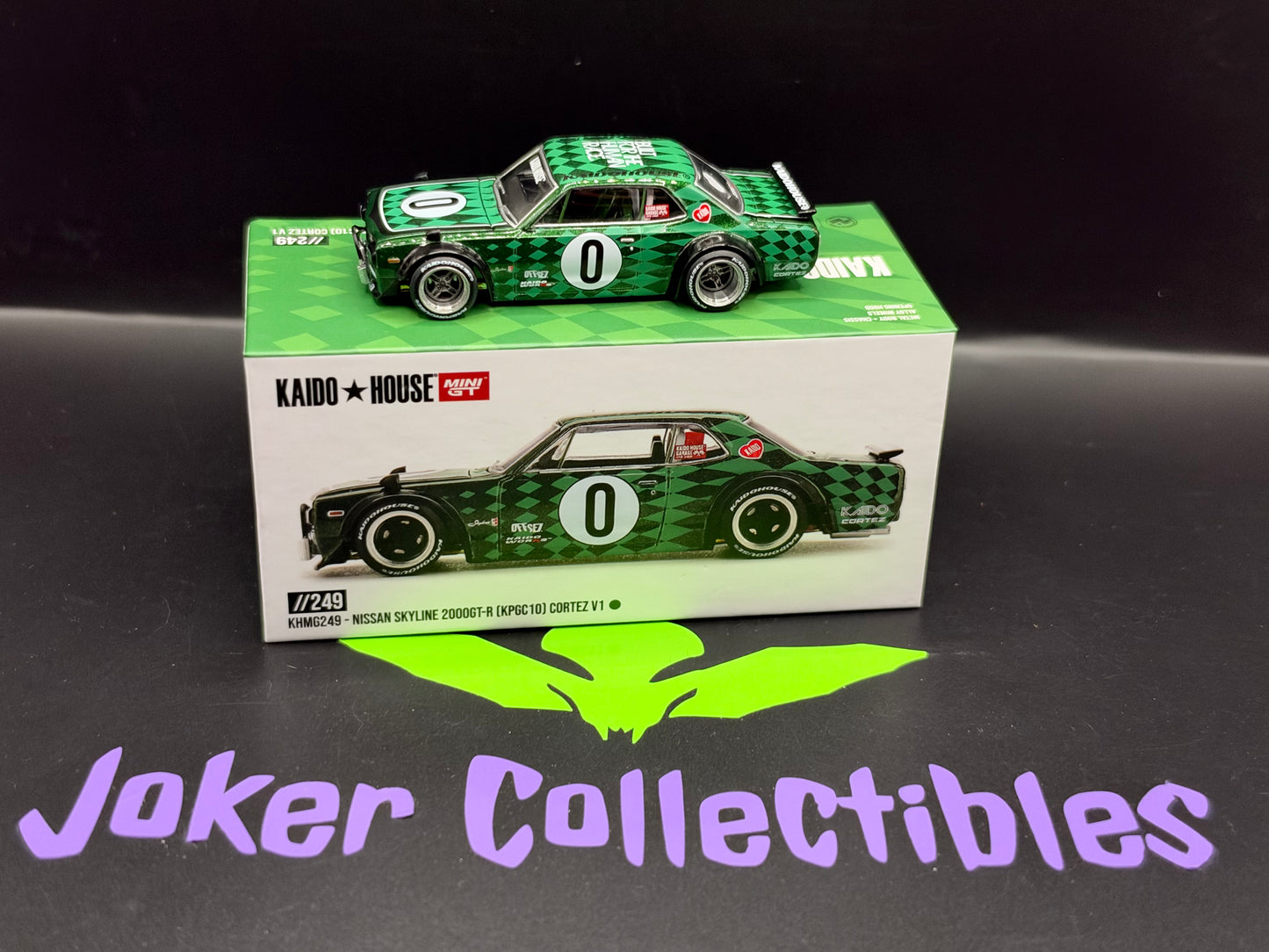 Kaido House Nissan Skyline 2000GT-R KPGC10 Cortez V1 Green KHMG249