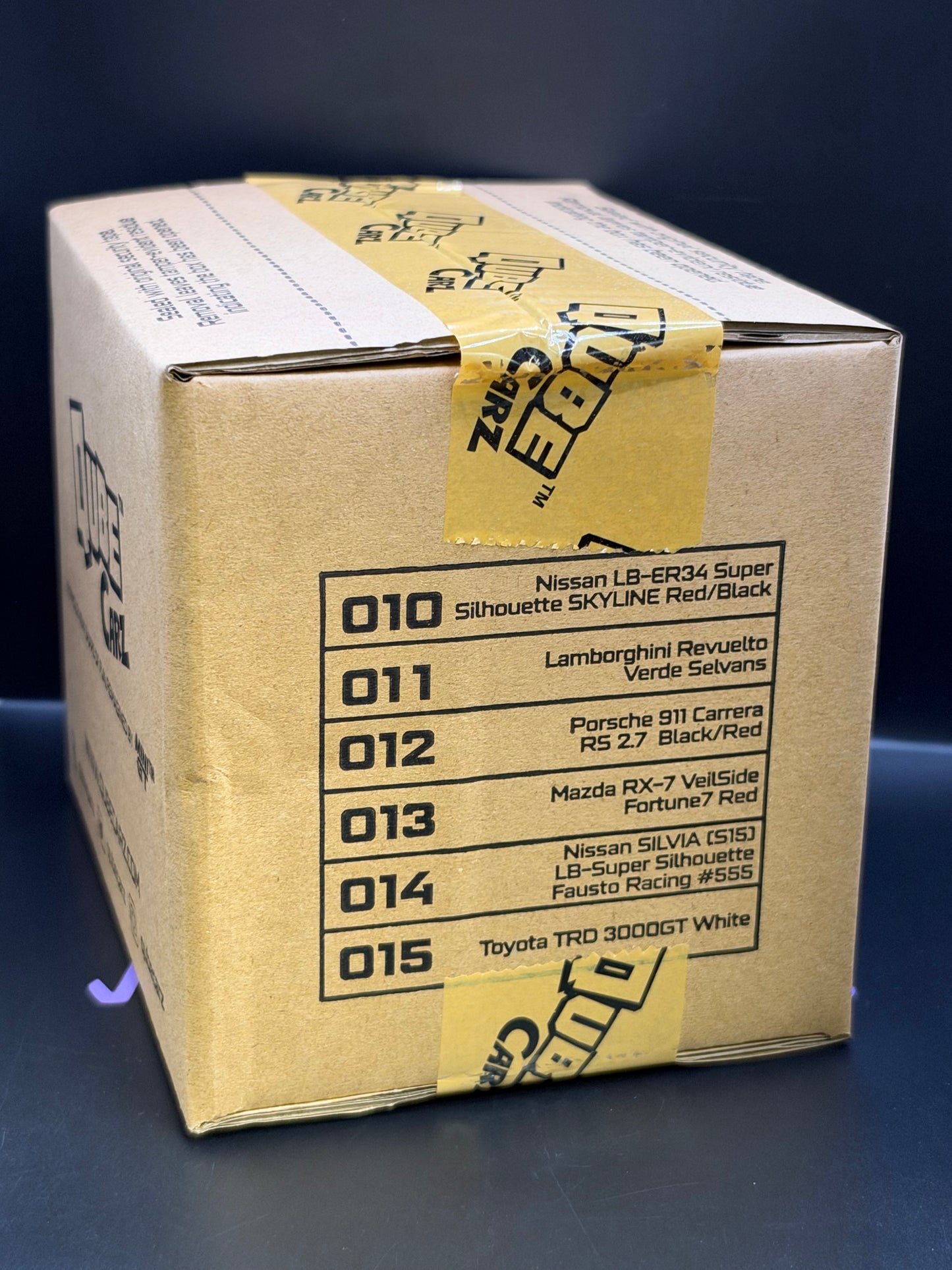 Mini GT Qube Carz Series 3 Set of 6 Factory Sealed Case QubeCarz