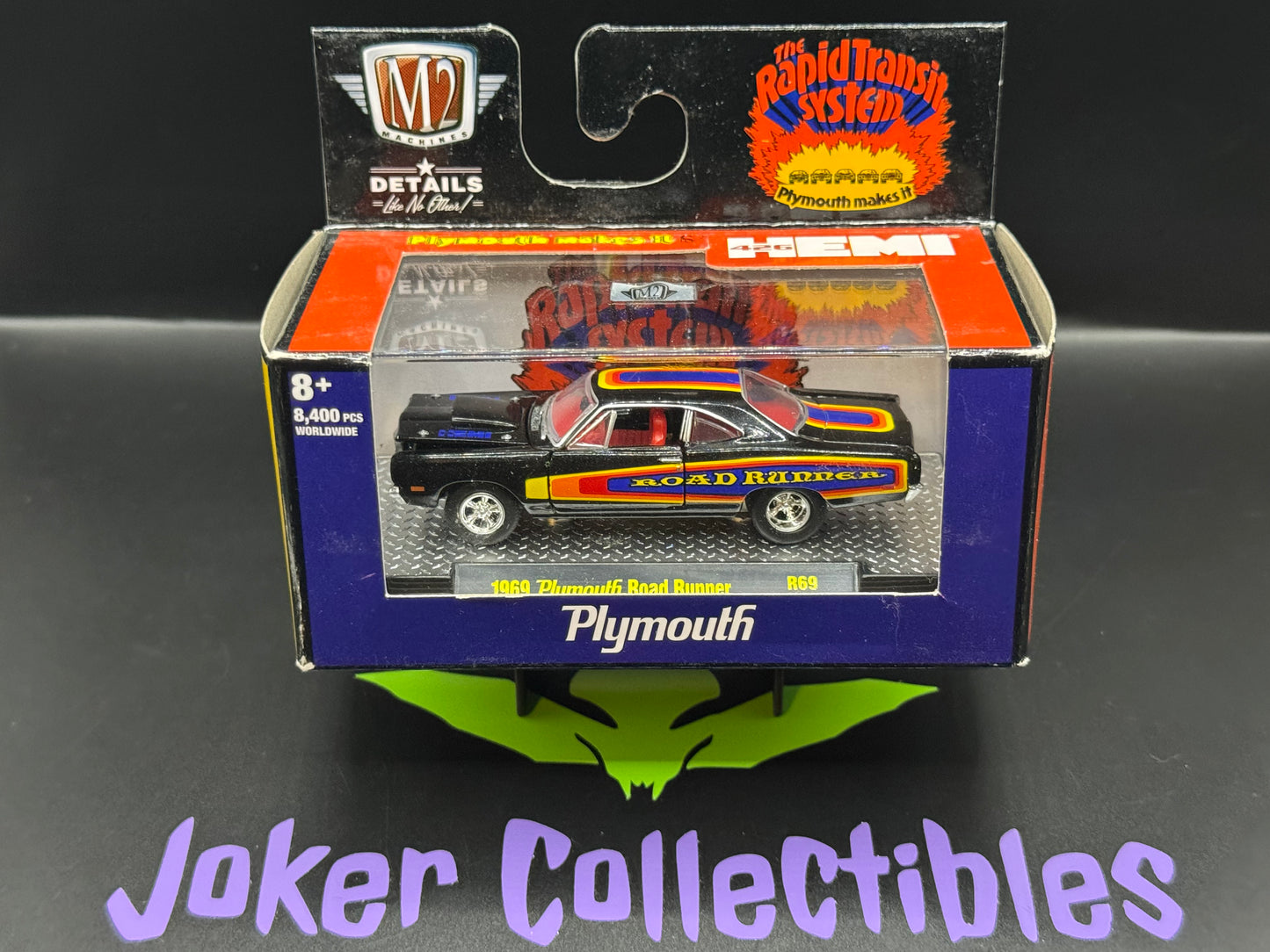 M2 Machines Auto-Thentics 1969 Plymouth Road Runner R69 21-72