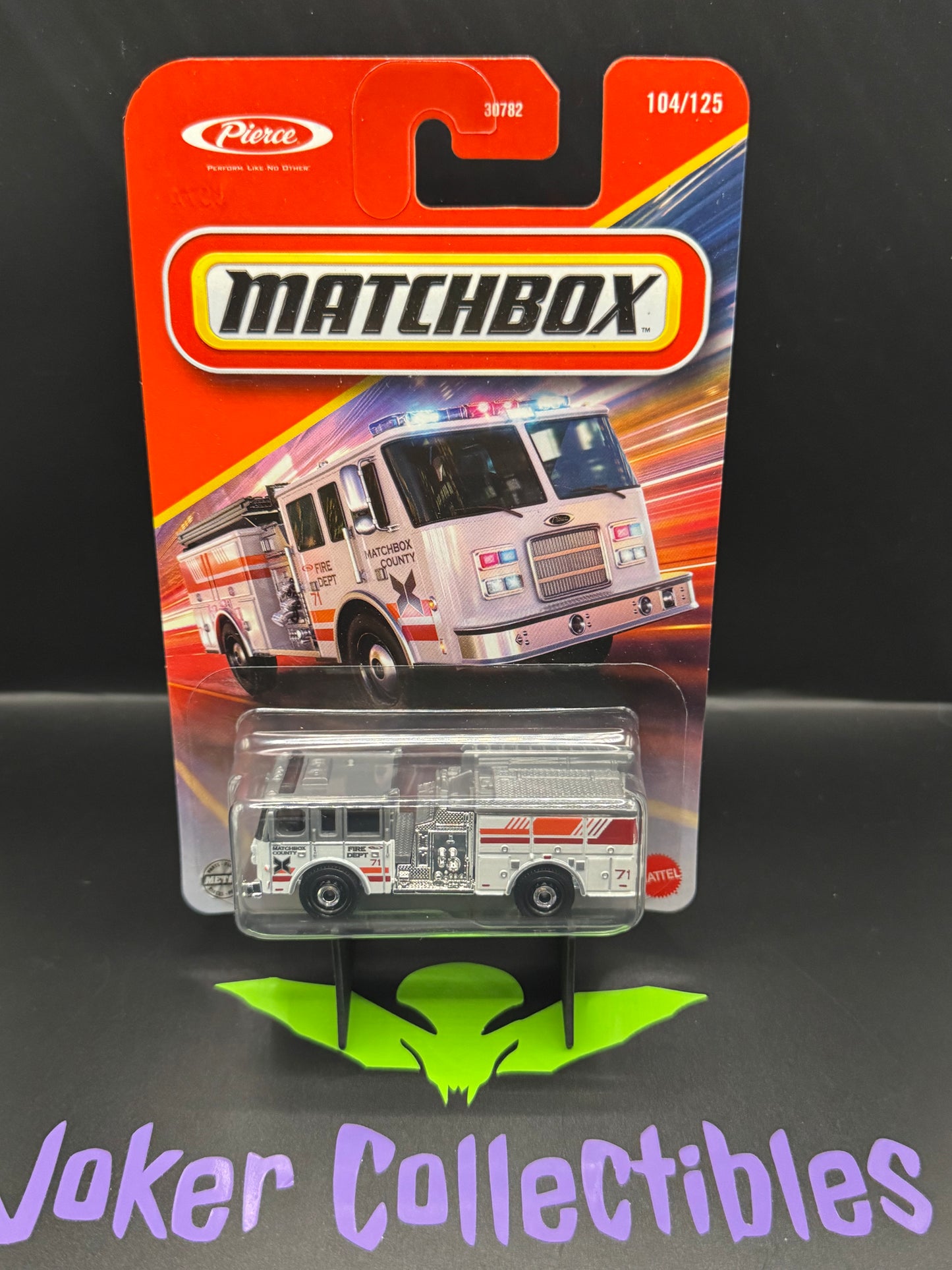 Matchbox 2025 White Pierce Arrow XT Fire Engine # 104/125