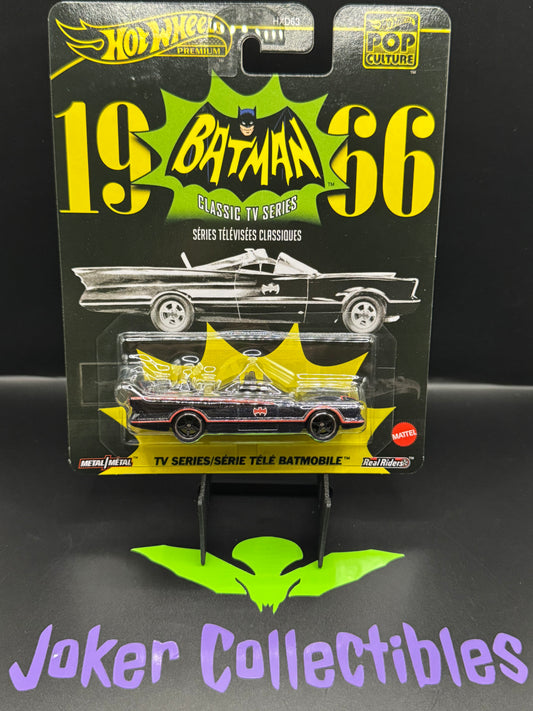 Hot Wheels Premium Pop Culture 2025 1966 Classic TV Series Batman Batmobile