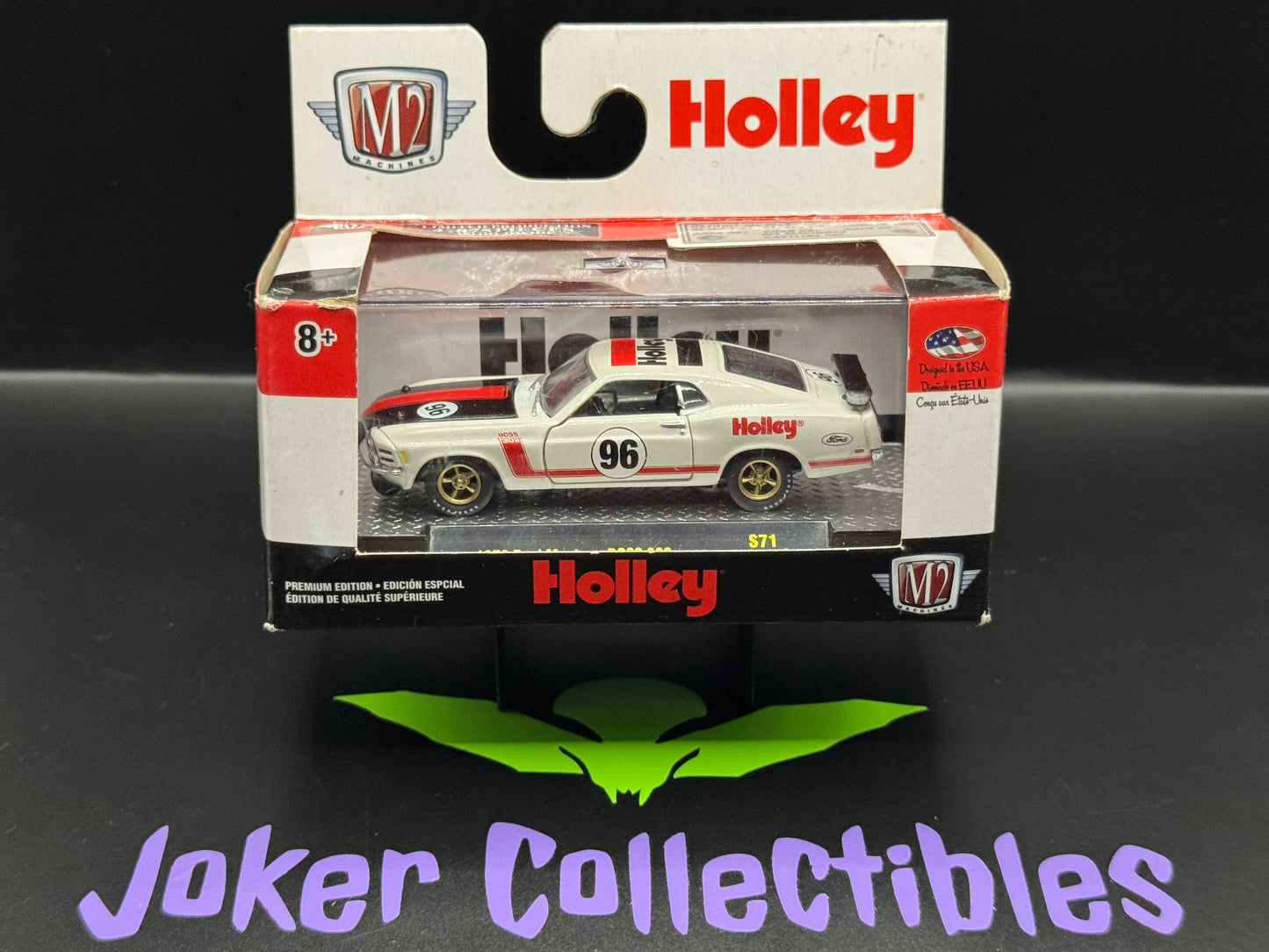 Damaged Case M2 Machines Holley 1970 Ford Mustang BOSS 302 S71 19-34