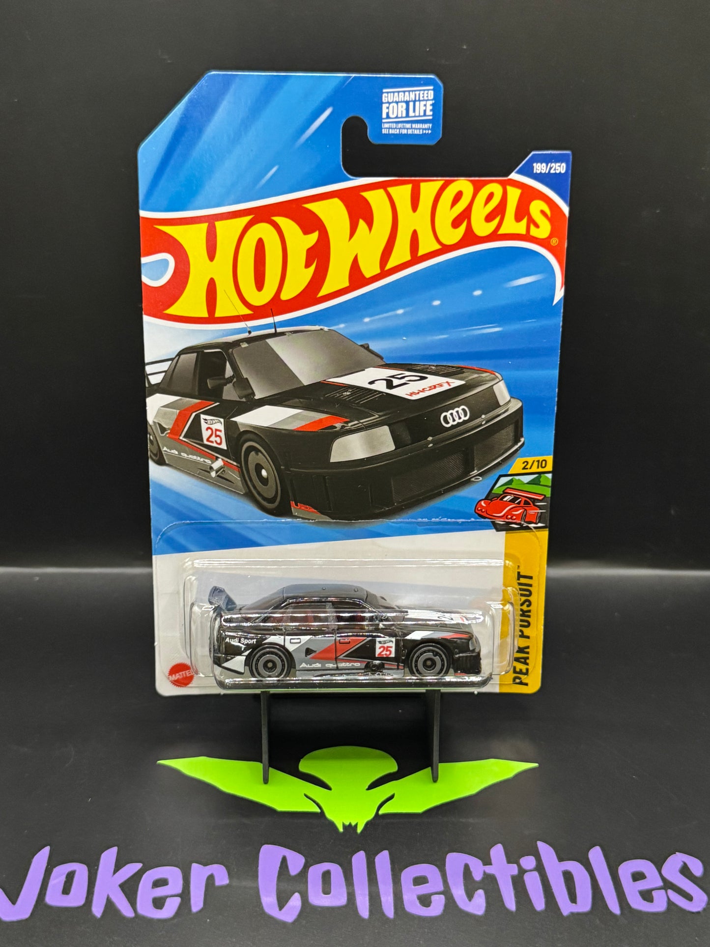 Hot Wheels 2026 Black Audi 90 Quattro 199/250 Peak Pursuit 2/10 A Case