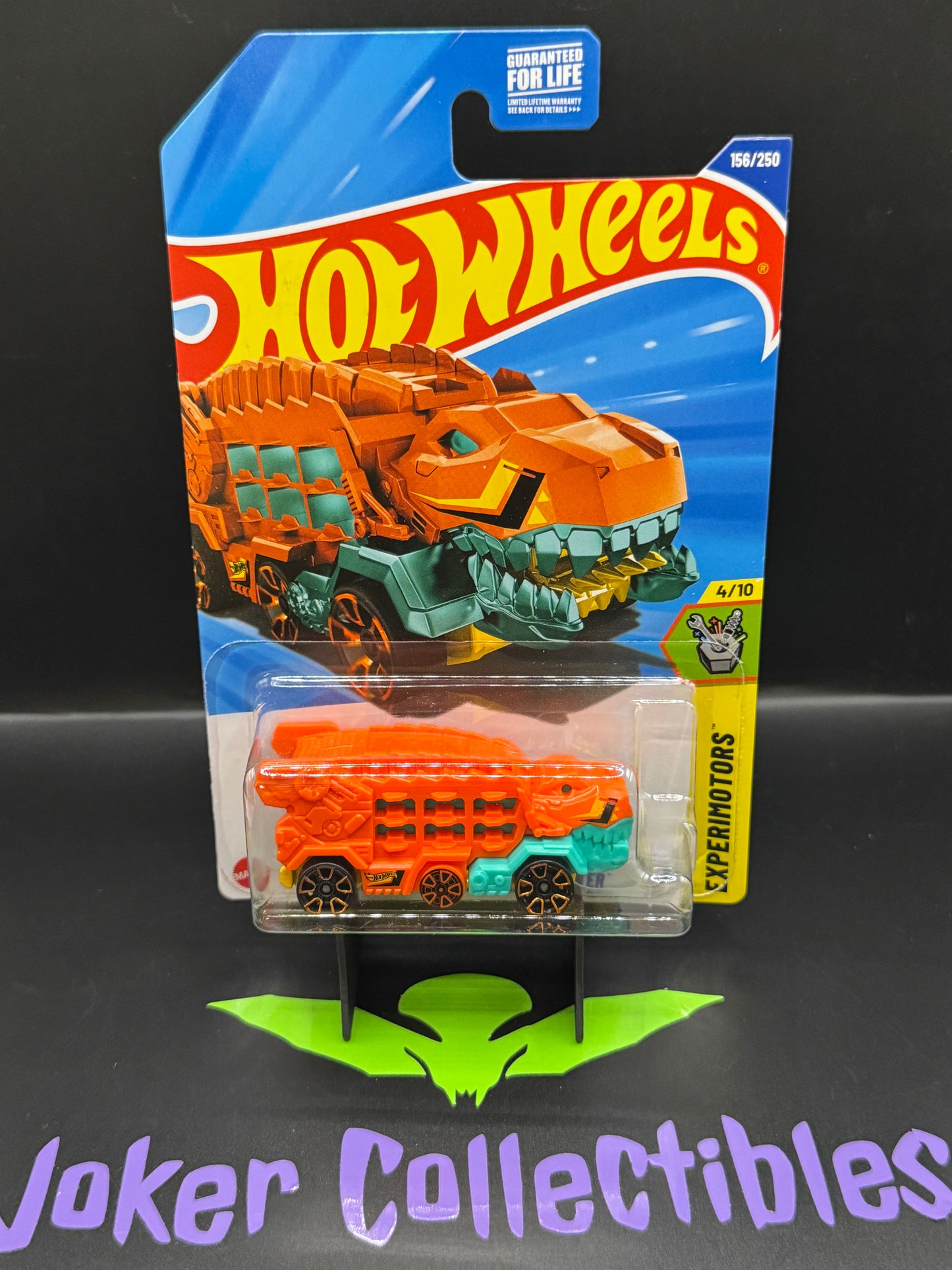 Hot Wheels 2026 Orange HW Ultimate T-Rex Transporter 156/250 Experimotors 4/10 A Case