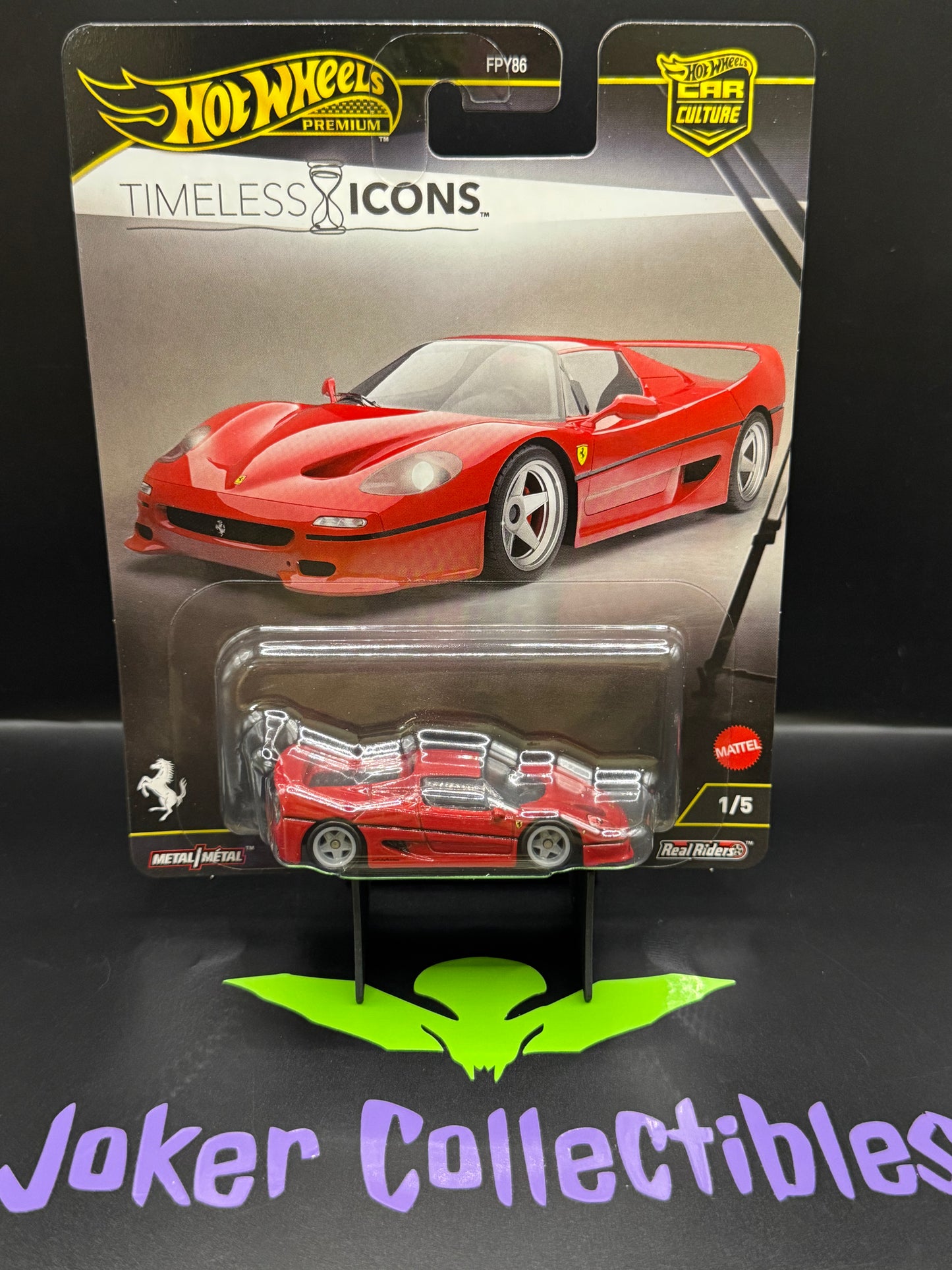Hot Wheels Premium Car Culture 2025 Timeless Icons Ferrari F50 # 1/5