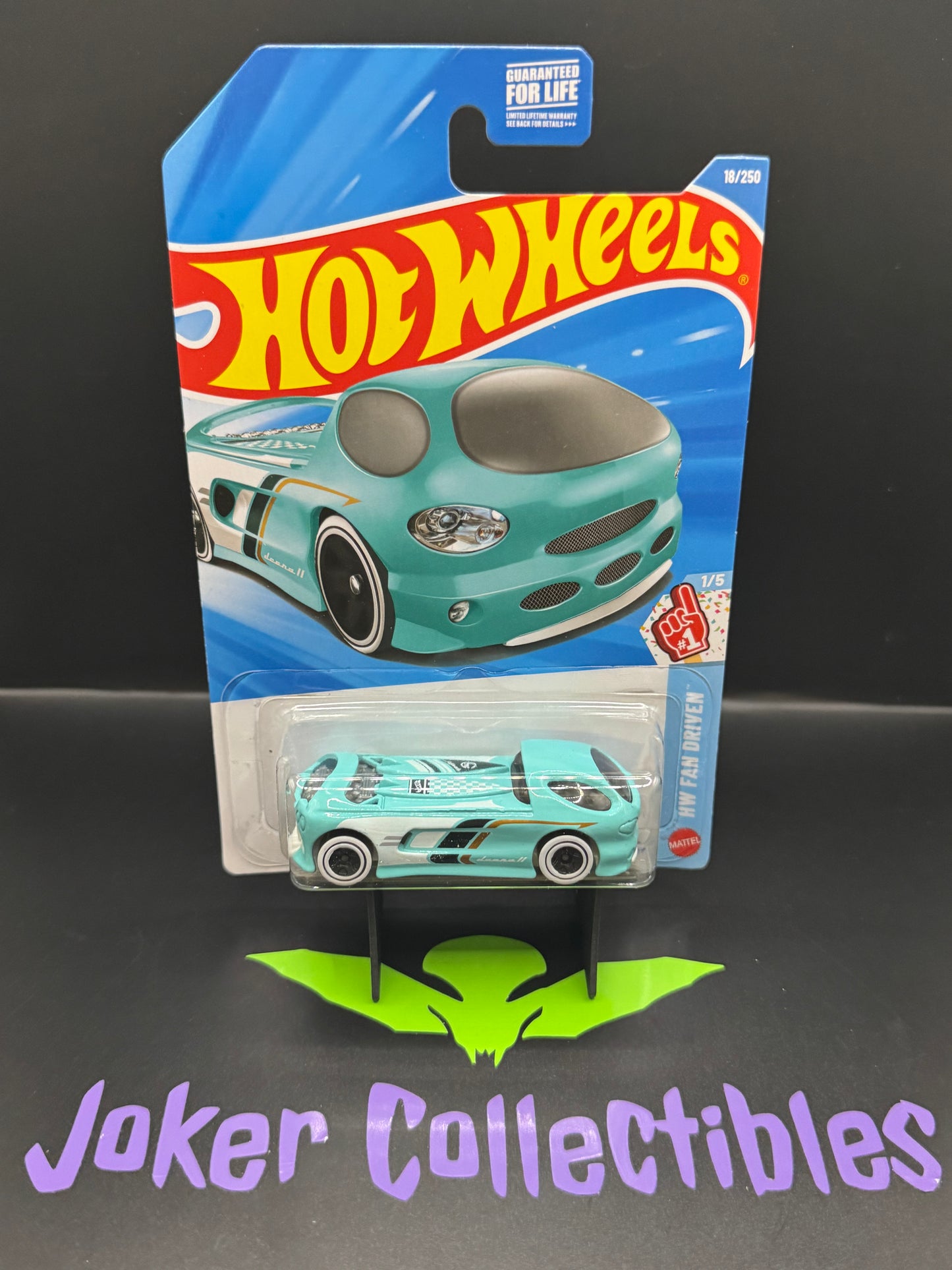 Hot Wheels 2026 Light Blue Teal Deora II 18/250 HW Fan Driven 1/5 A Case