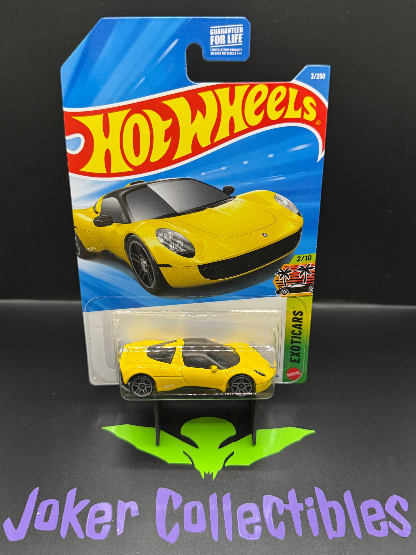 Hot Wheels 2026 Yellow Gordon Murray Automotive T.33 3/250 Exoticars 2/10 A Case