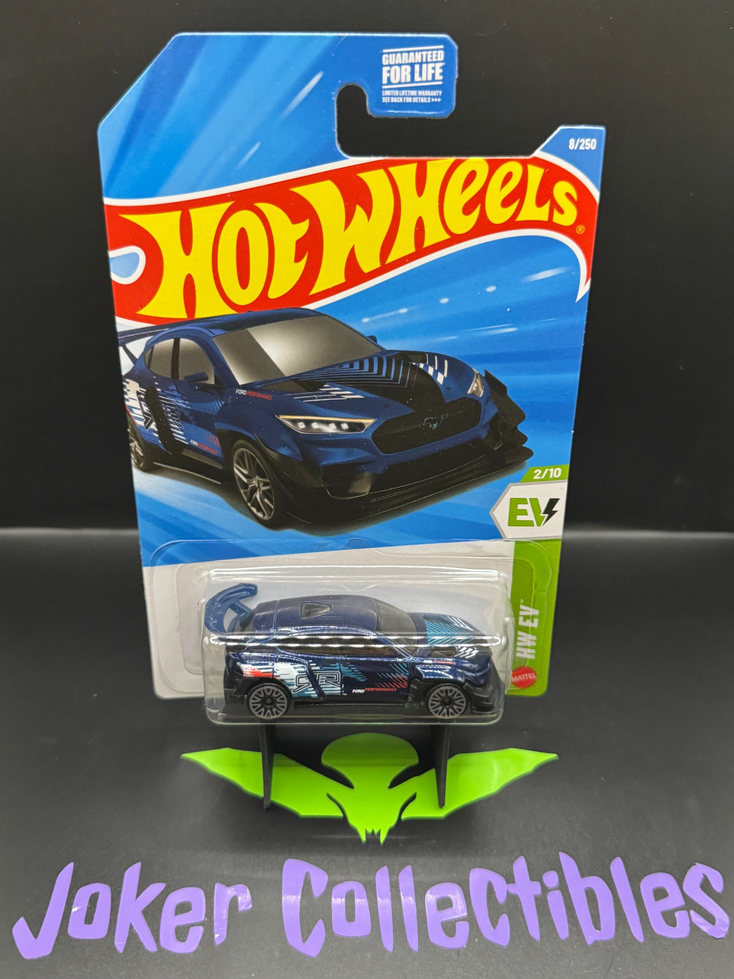 Hot Wheels 2026 Blue Ford Mustang Mach-E 1400 8/250 HW EV 2/10 A Case