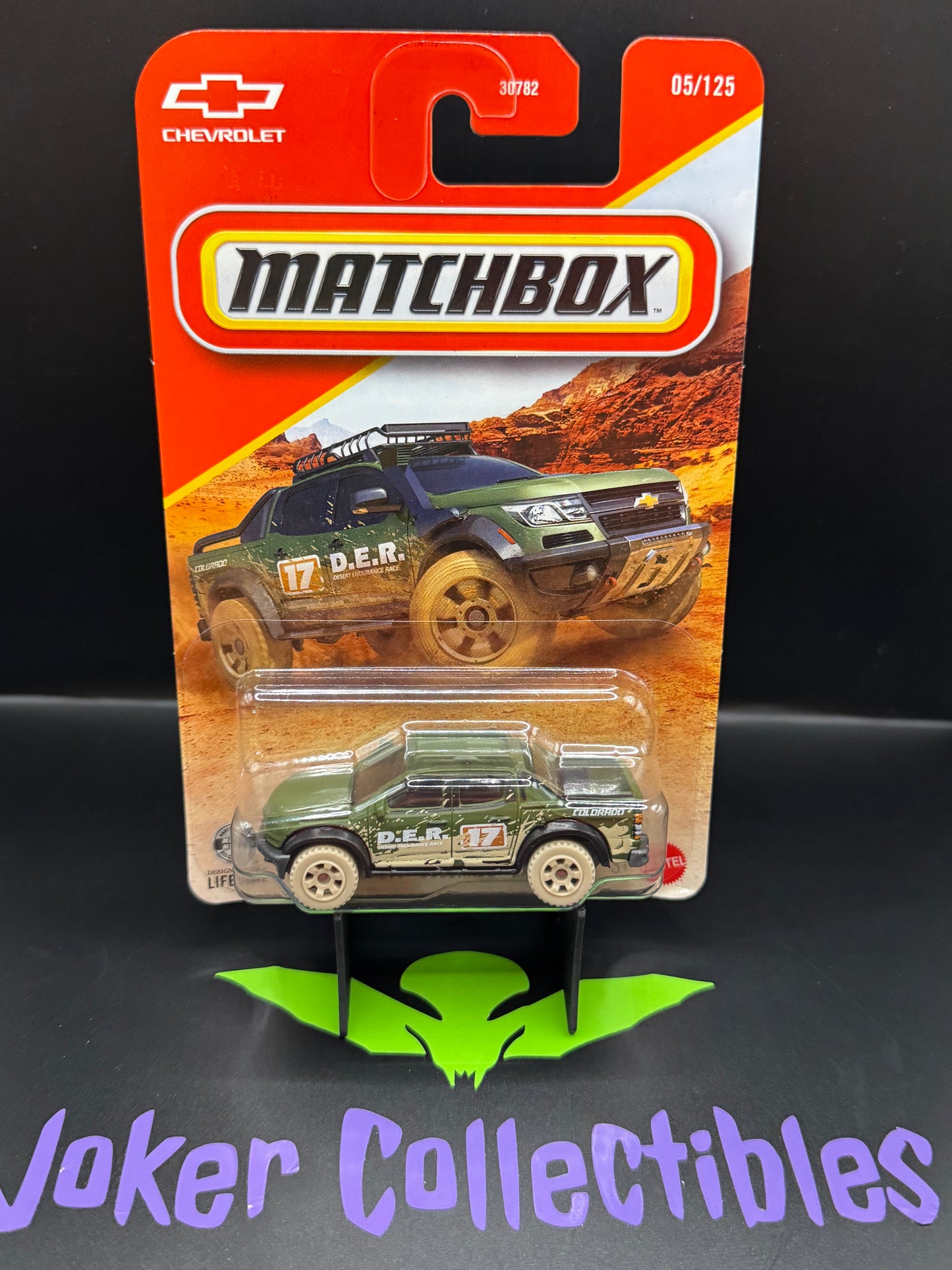 Matchbox 2026 Green 2016 Chevy Colorado Extreme 05/125