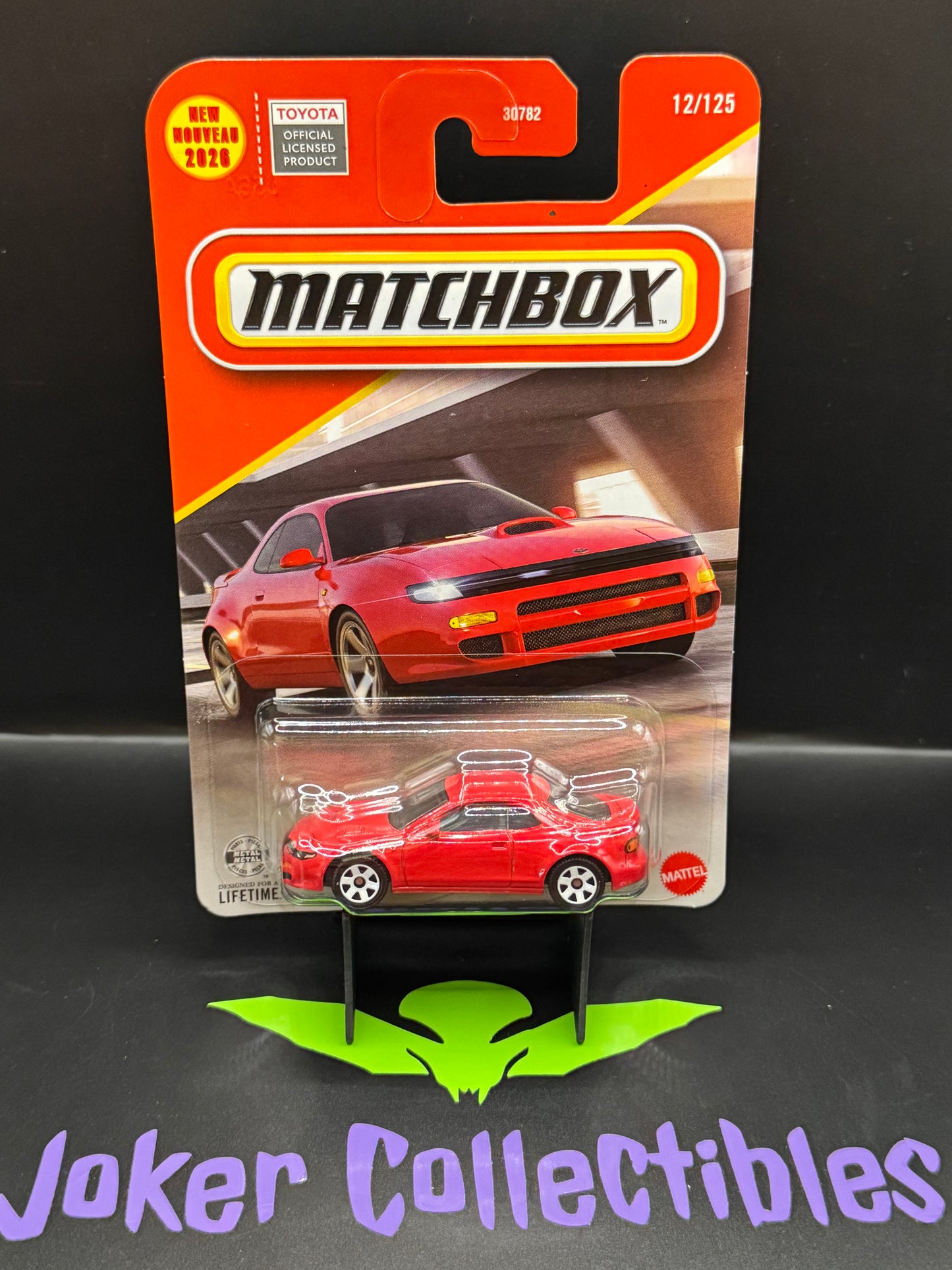 Matchbox 2026 Red 1993 Toyota Celica 12/125